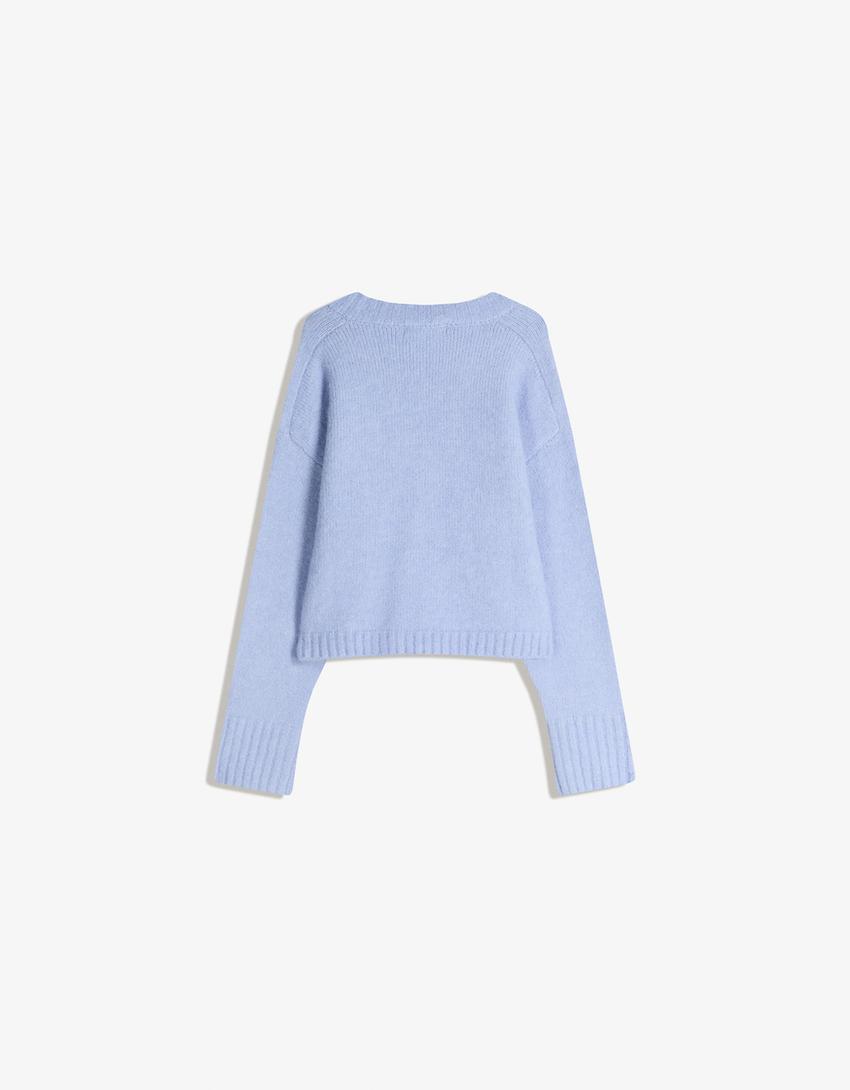 Xersei folgado colo pico-Azul