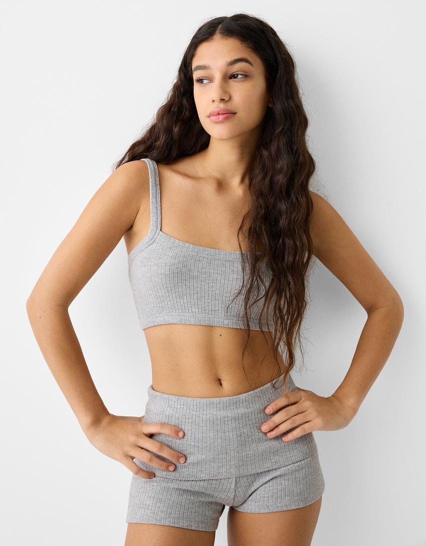 شورت مضلَّع-رمادي-3