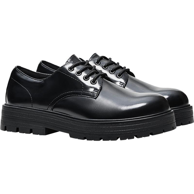 BASIC BLUCHERS — BLACK
