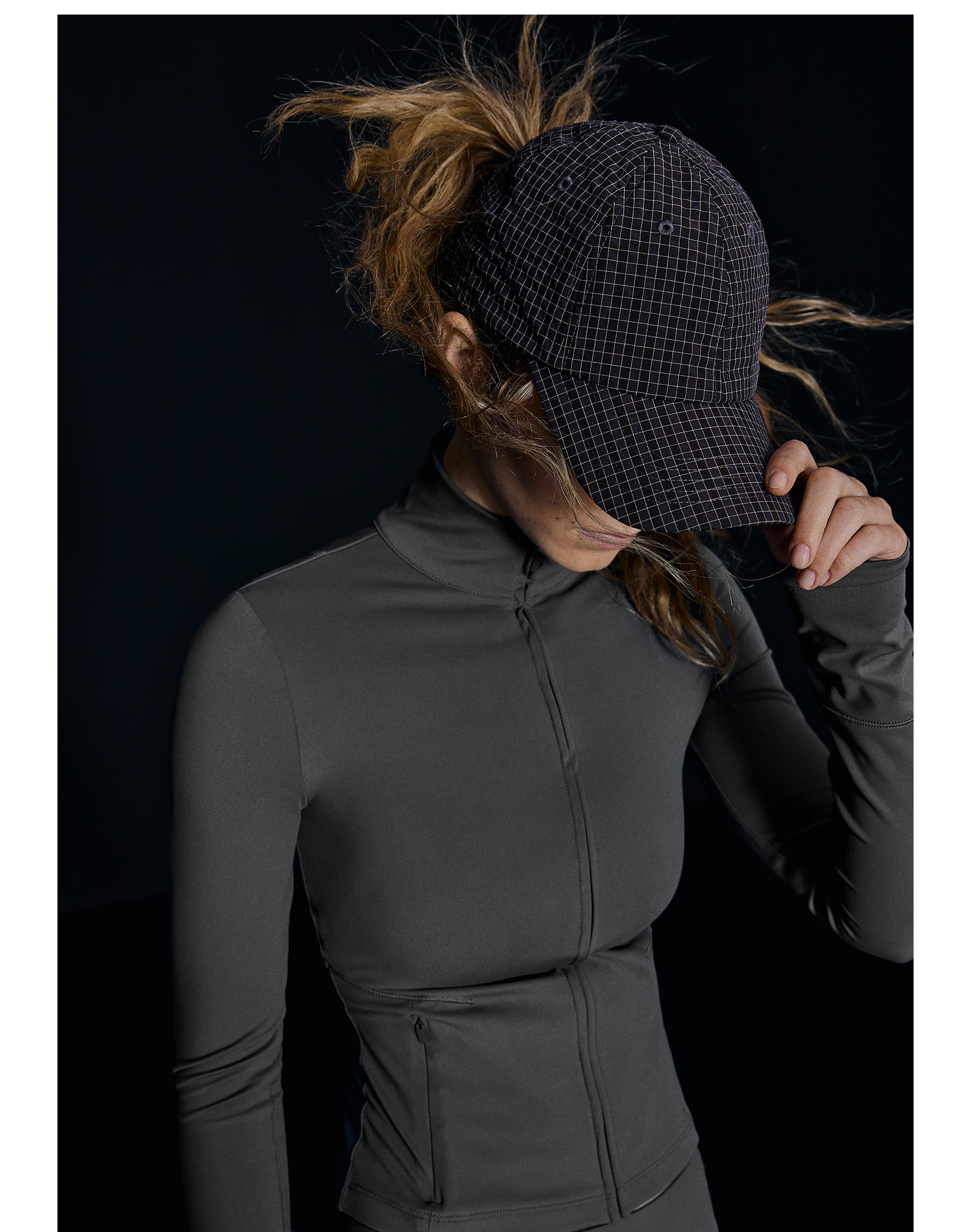 Technical check cap — Graphite