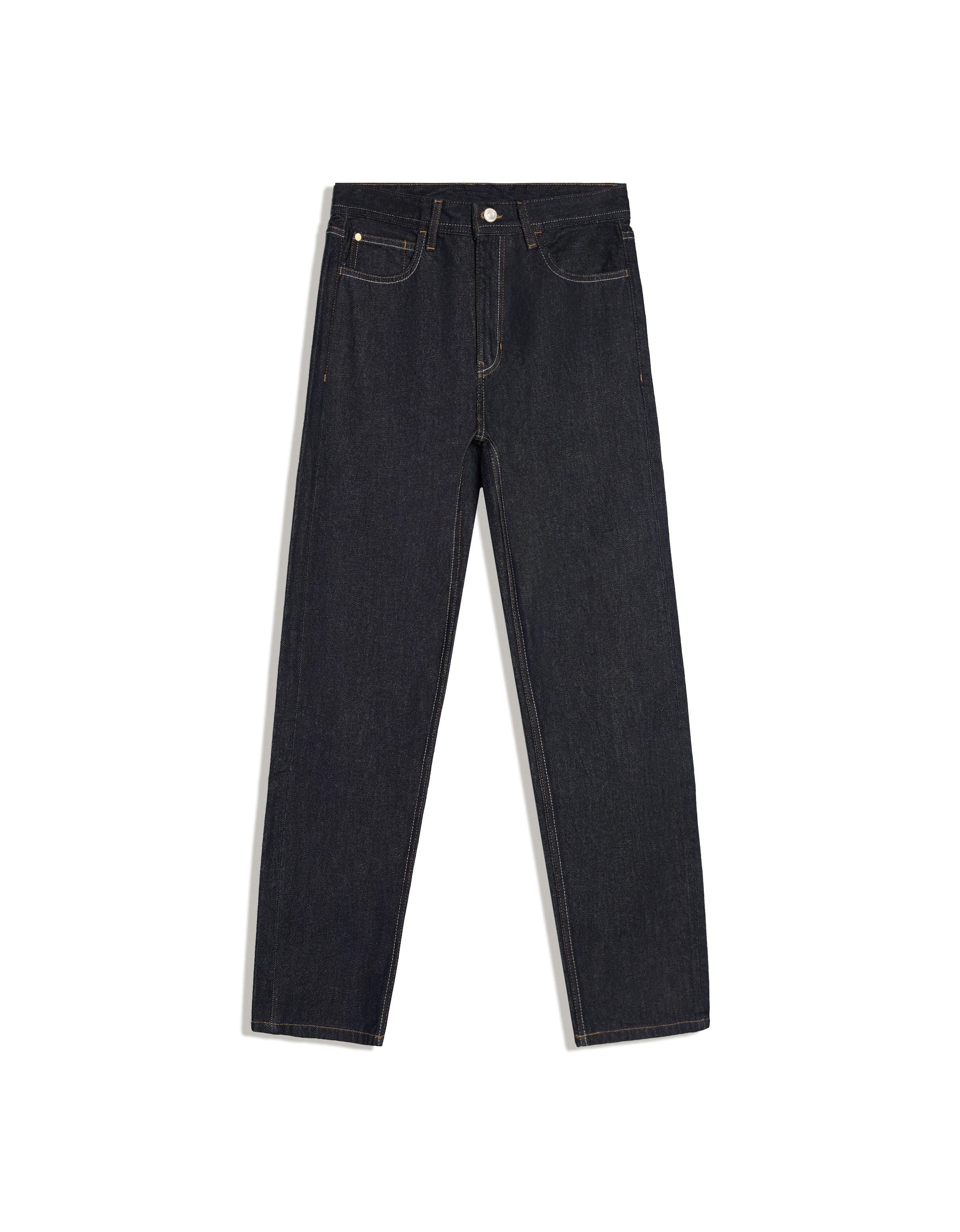 Straight-leg jeans — Navy