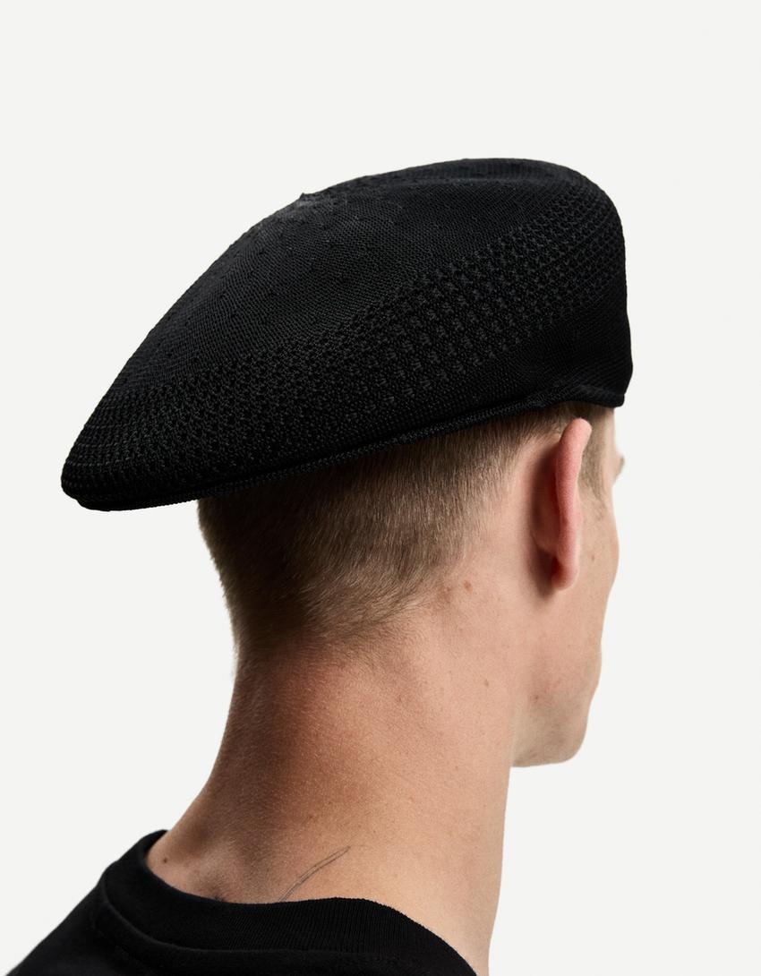 Fabric beret-Black-0