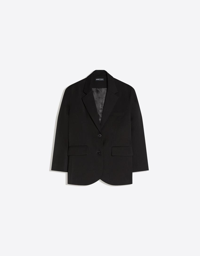 Oversize blazer-Black