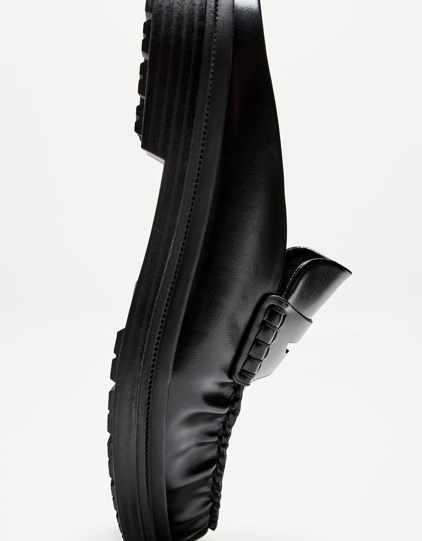 Mocassino sabot-Nero-2
