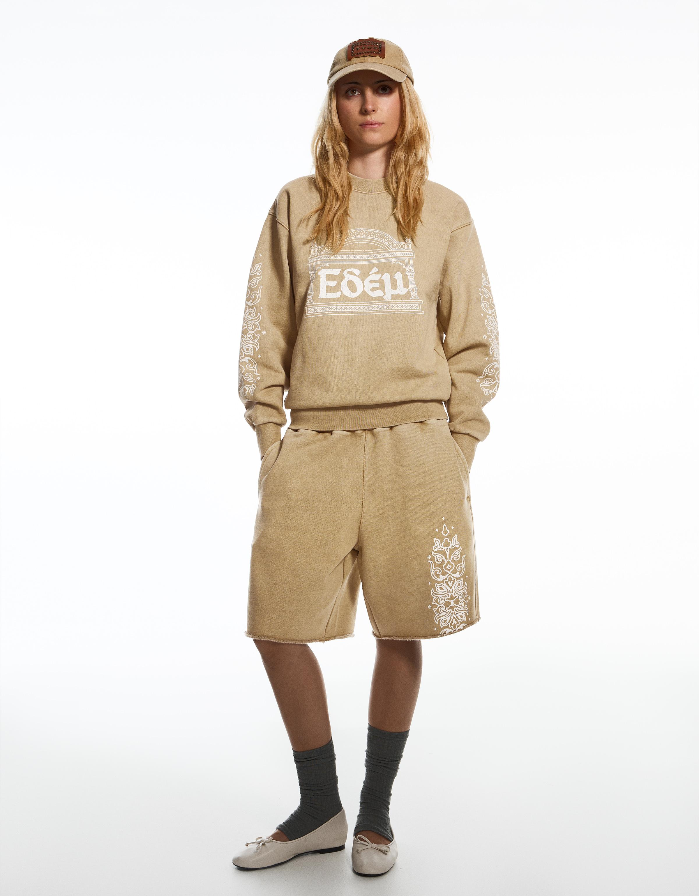 Faded Bermuda Shorts ARIES X BERSHKA