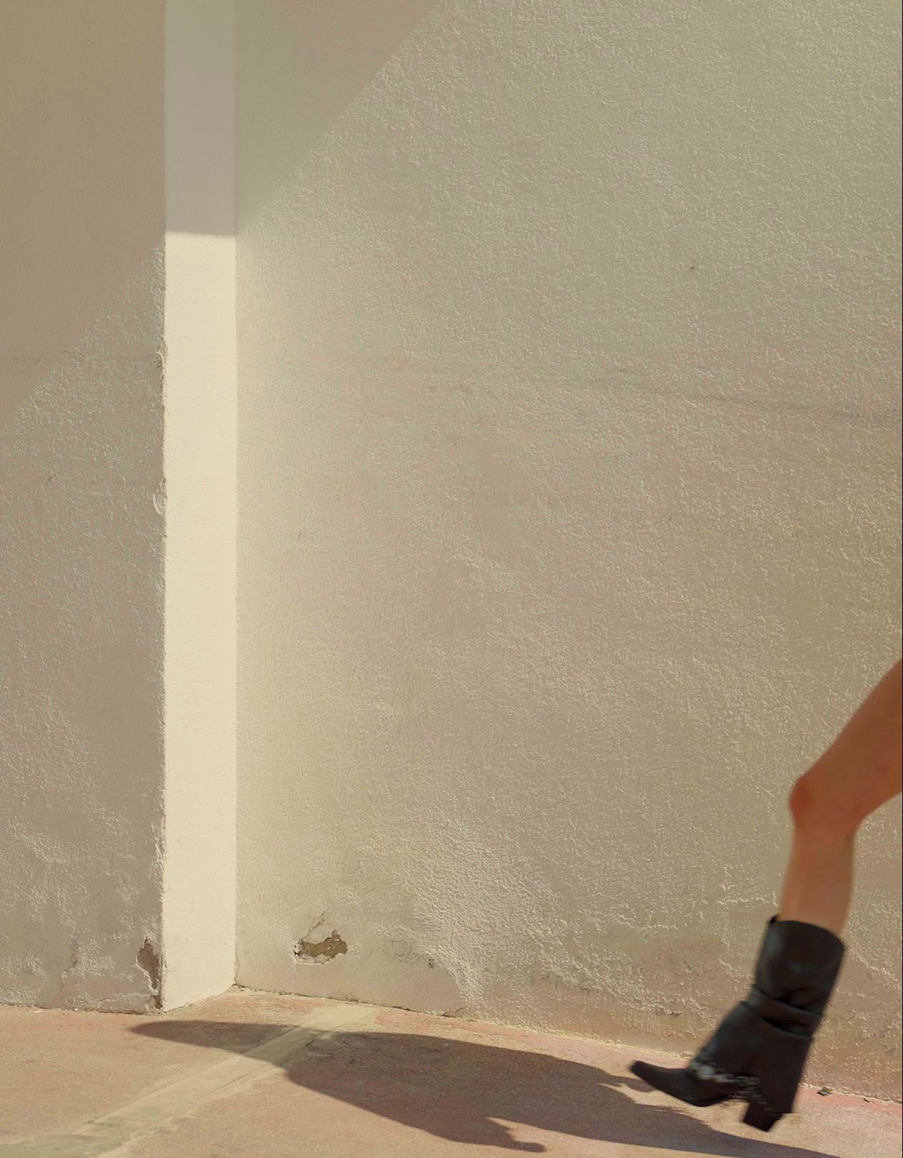 Mini denim şort - Görsel 9