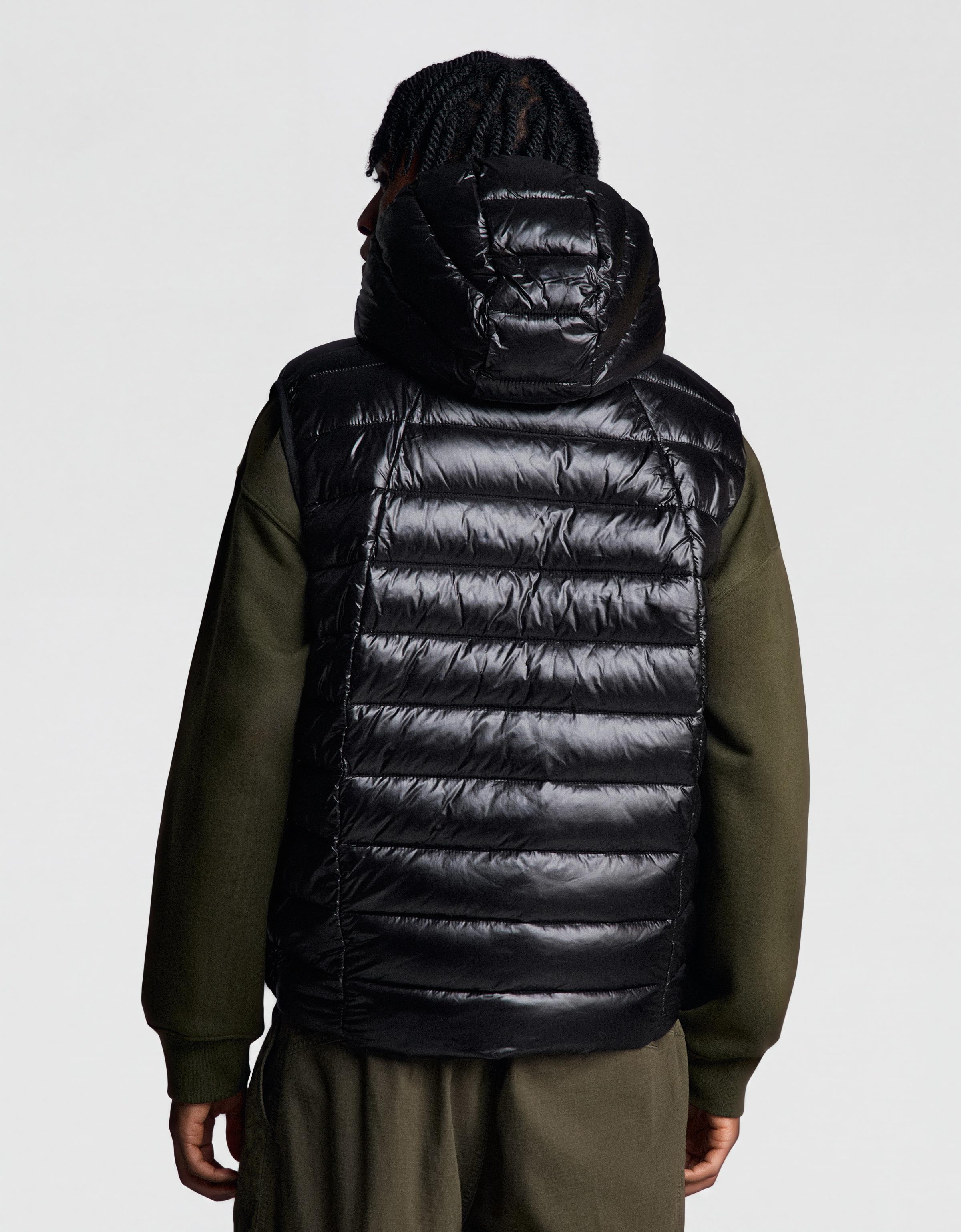 Ultralight quilted gilet — Black