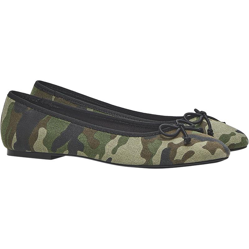 BOW BALLERINAS — Camouflage