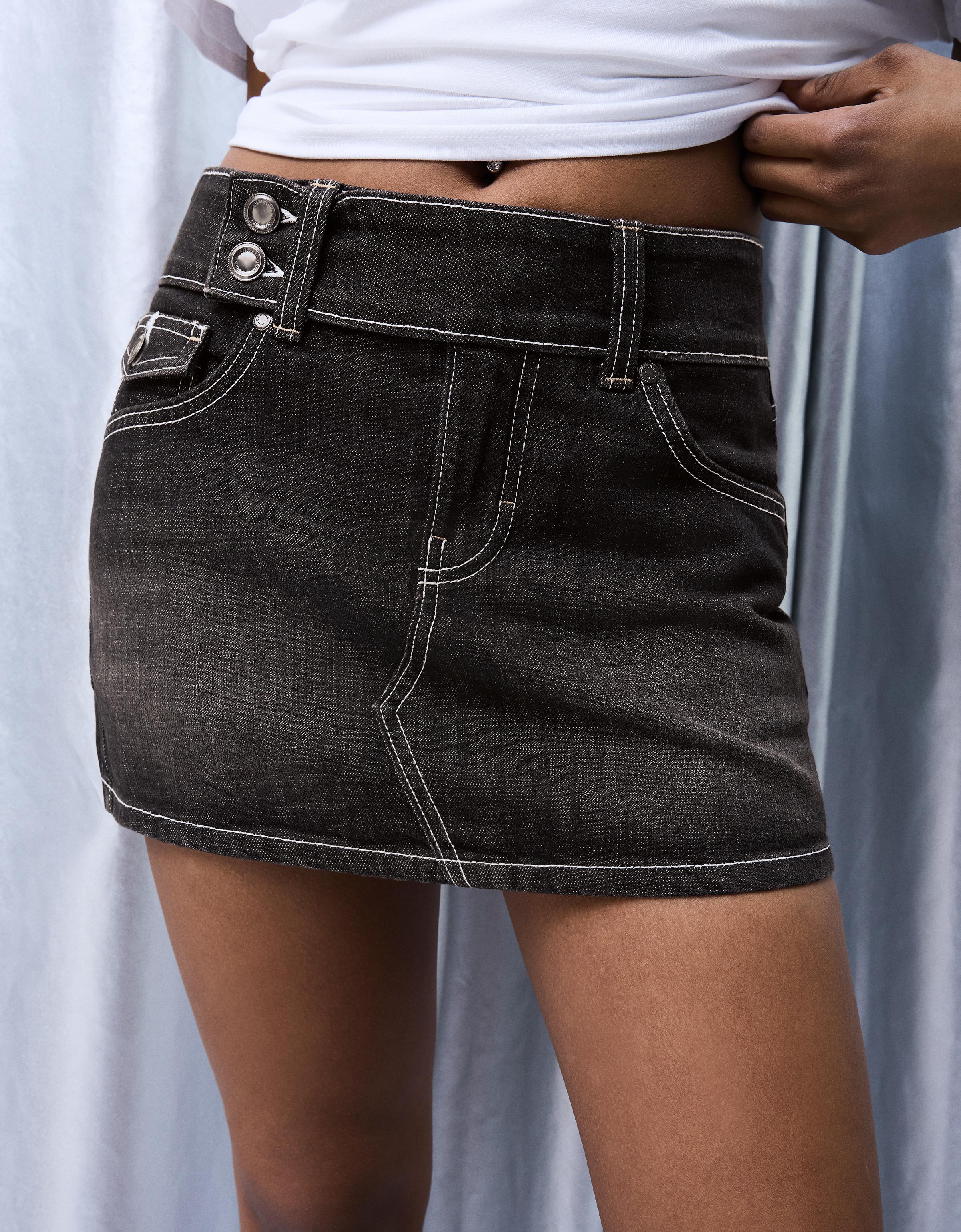 Denim şort etek - Görsel 79