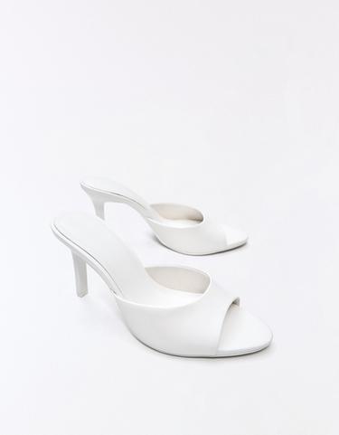 High-heel mules — WHITE 4