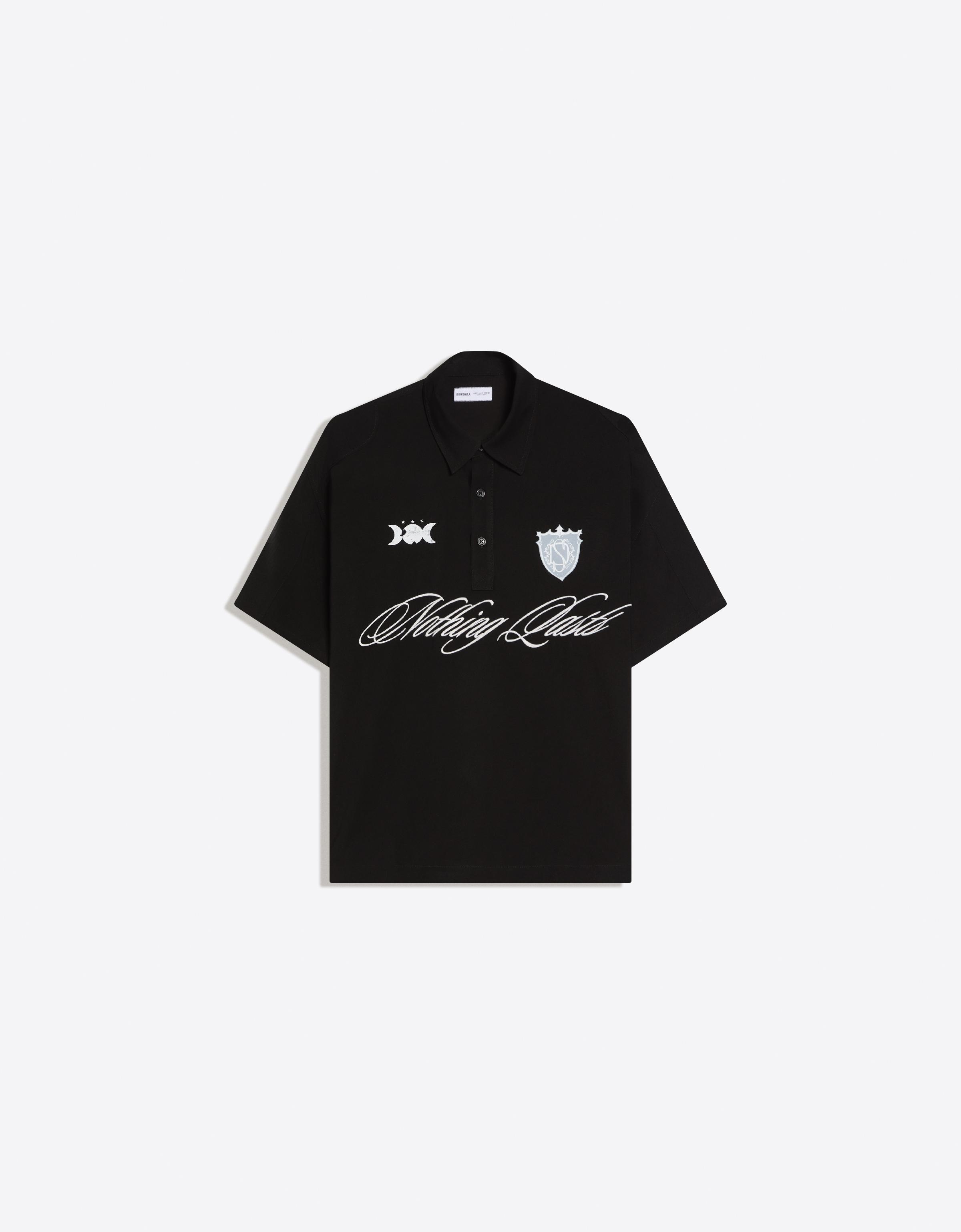 Kısa kollu nakışlı polo - Görsel 8