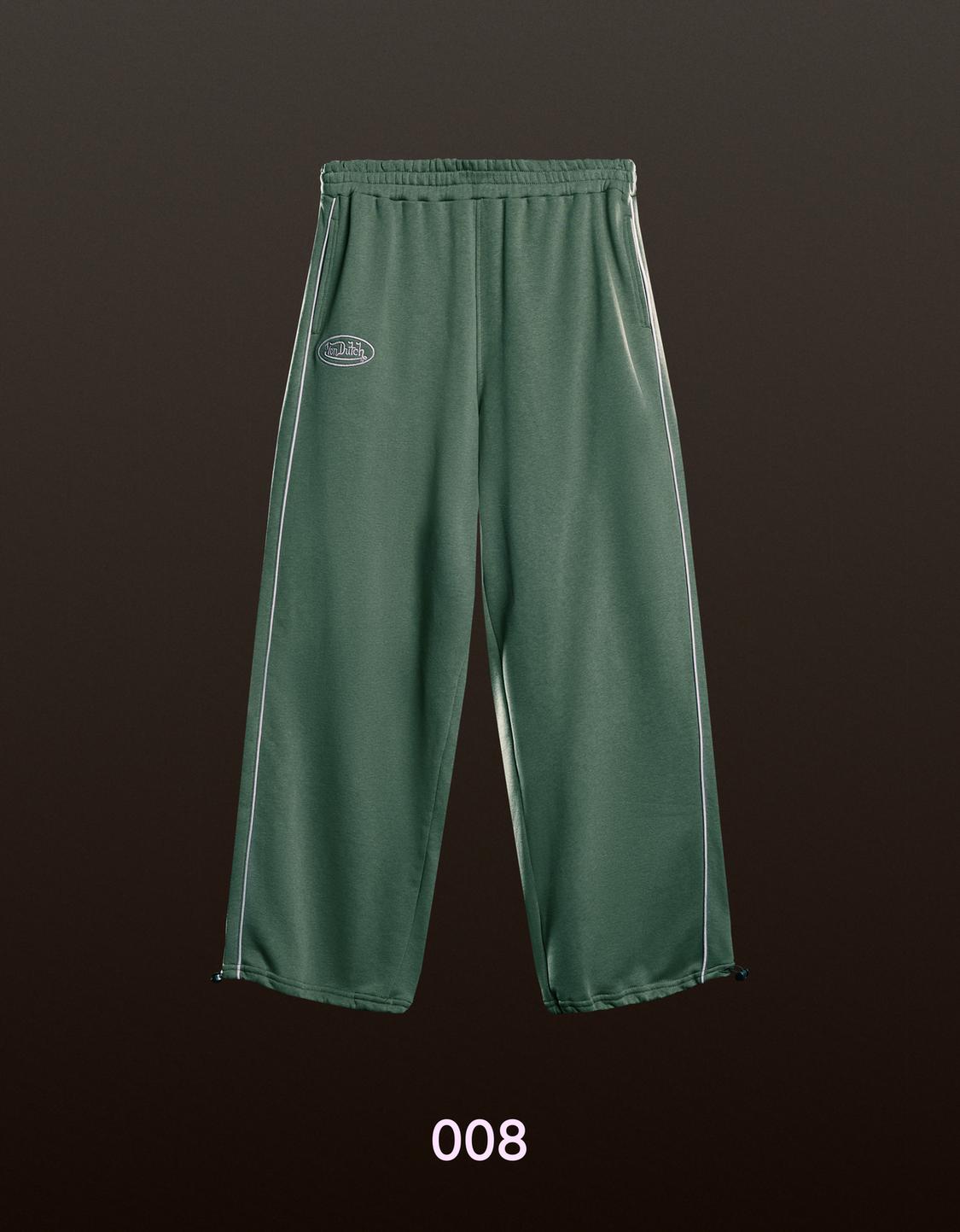 Von Dutch printed plush trousers