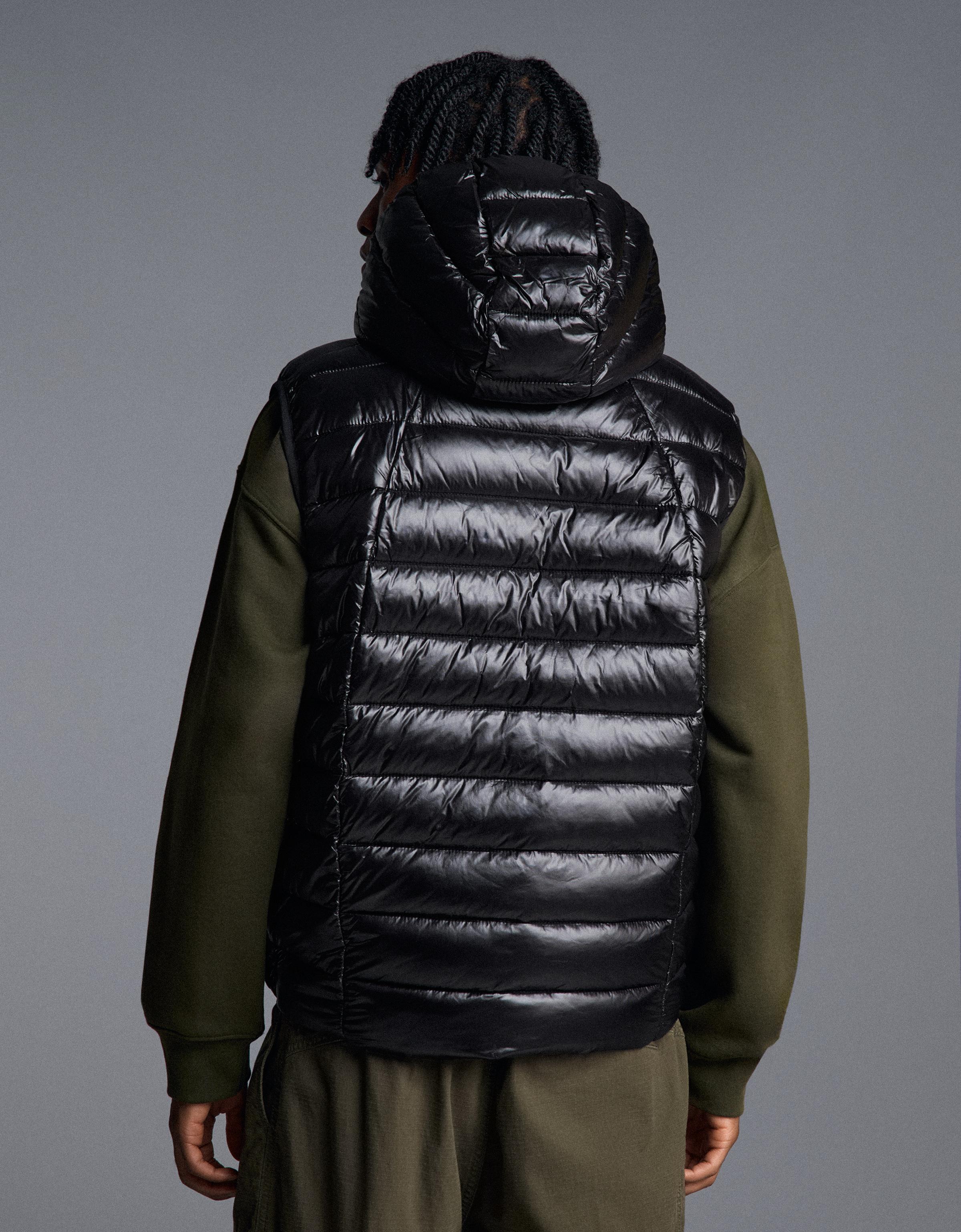 Ultralight quilted gilet — Black
