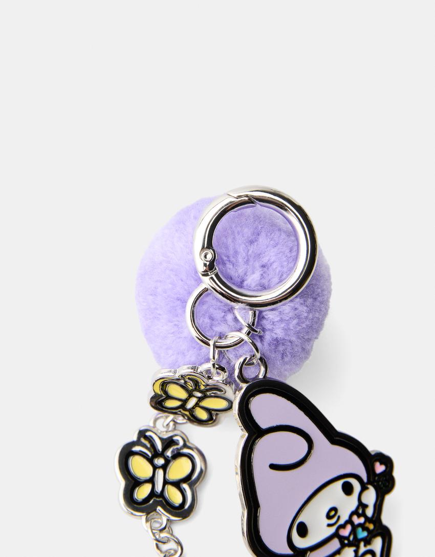 My Melody keyring-Violet-3