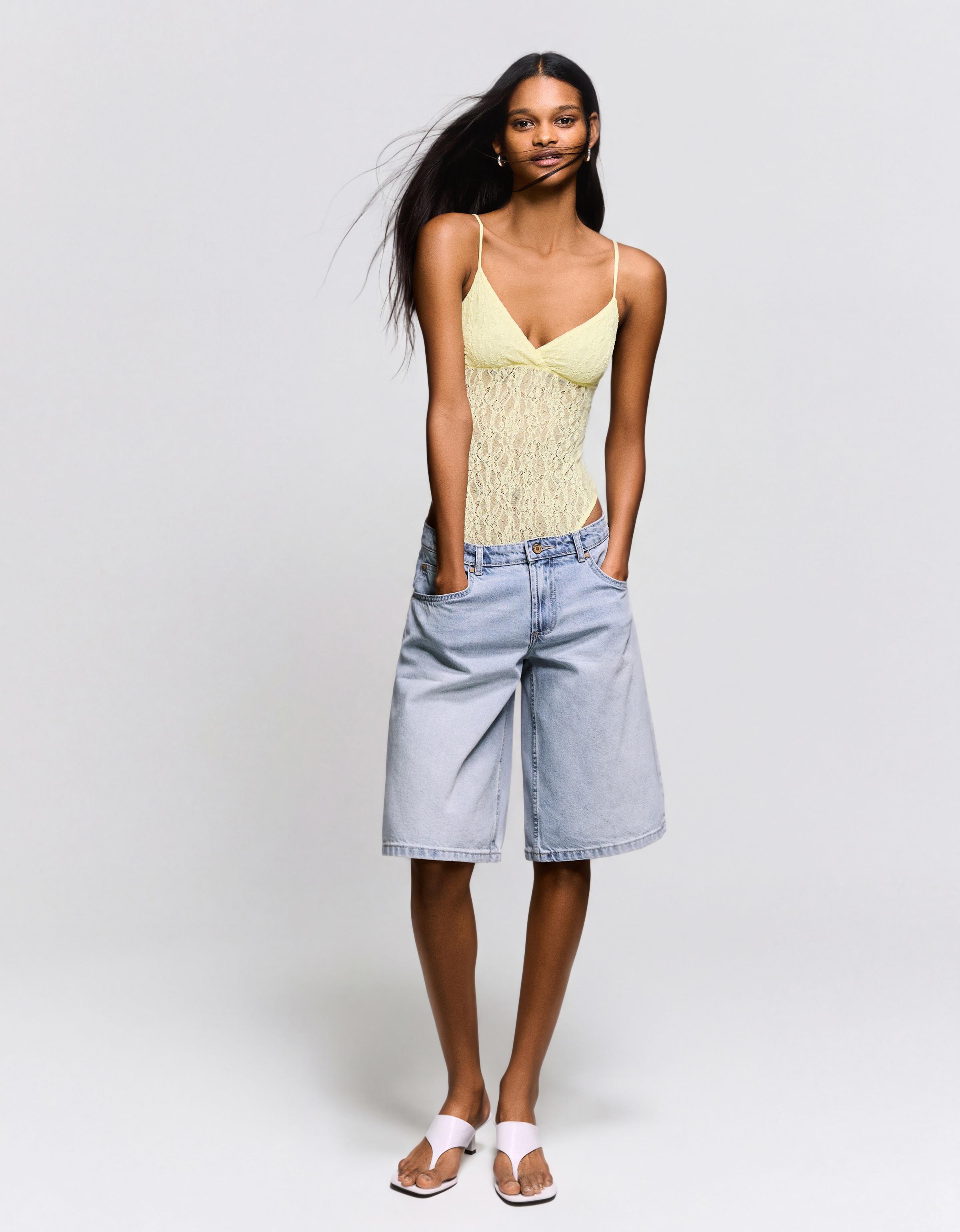 Dantelli askılı body - Görsel 73