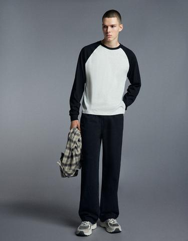 Straight jogger jeans — Black 1