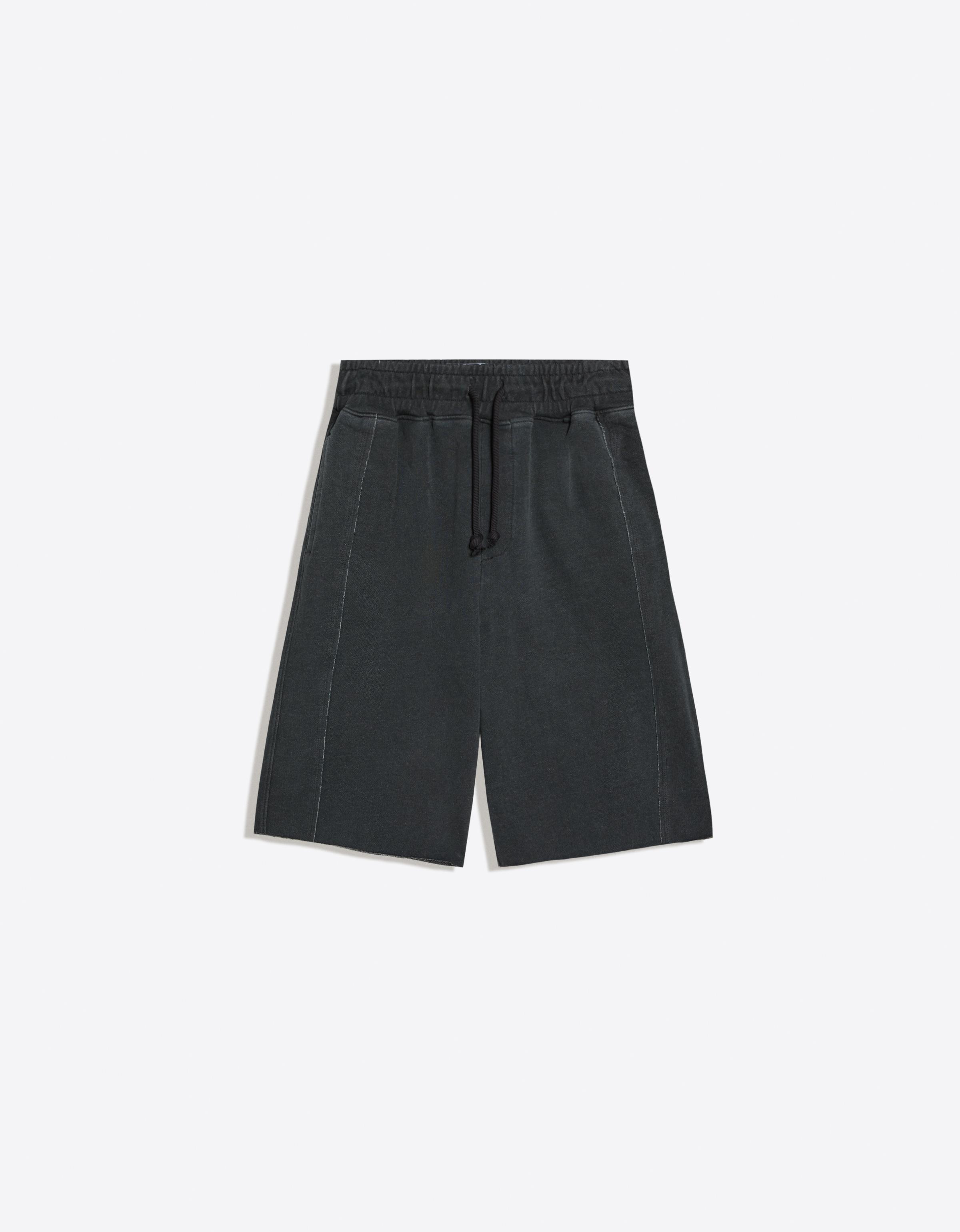 Baggy jort Bermuda shorts — Grey