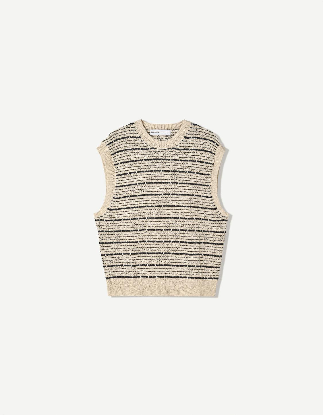 Striped waistcoat
