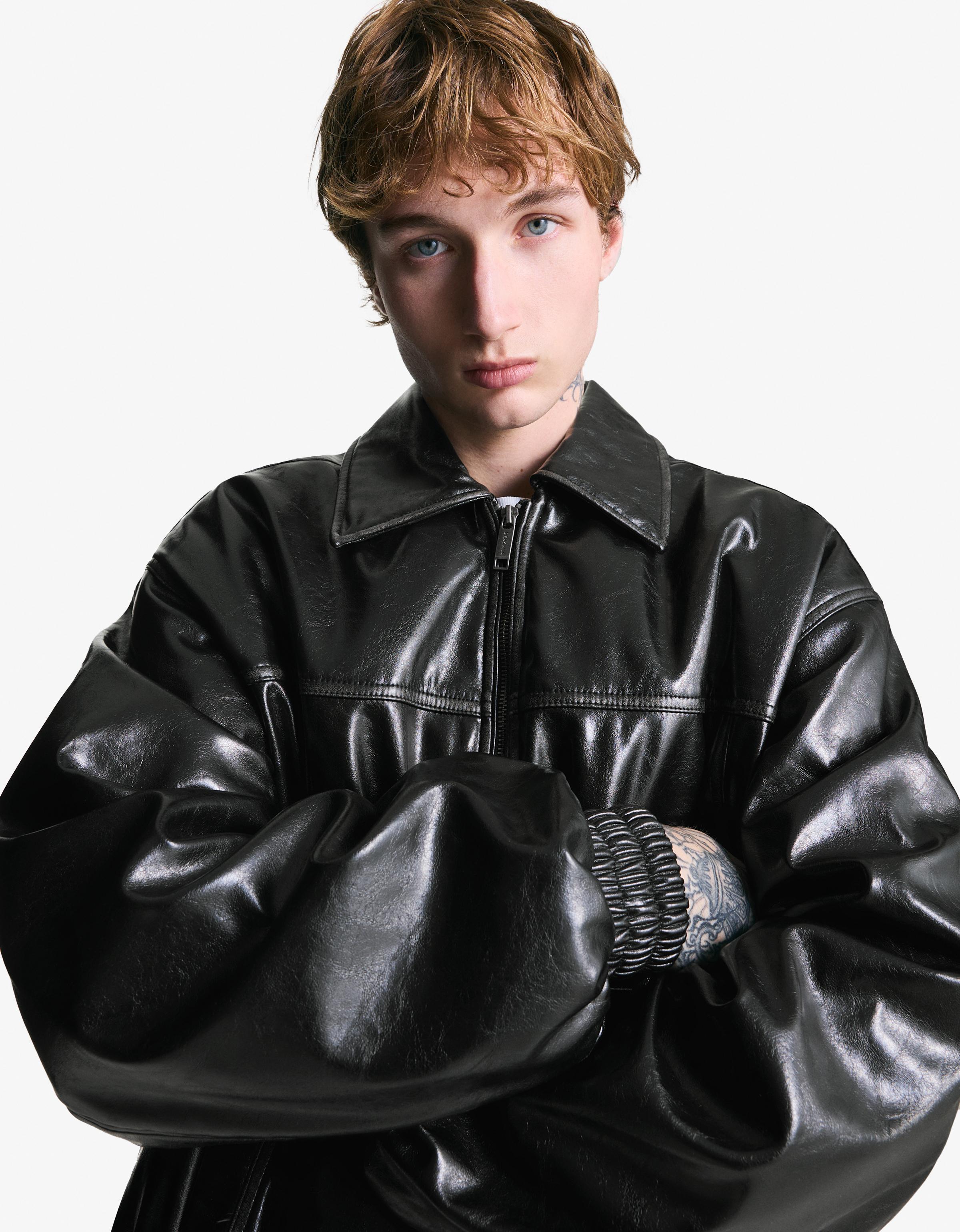 Suni deri ceket - Görsel 86