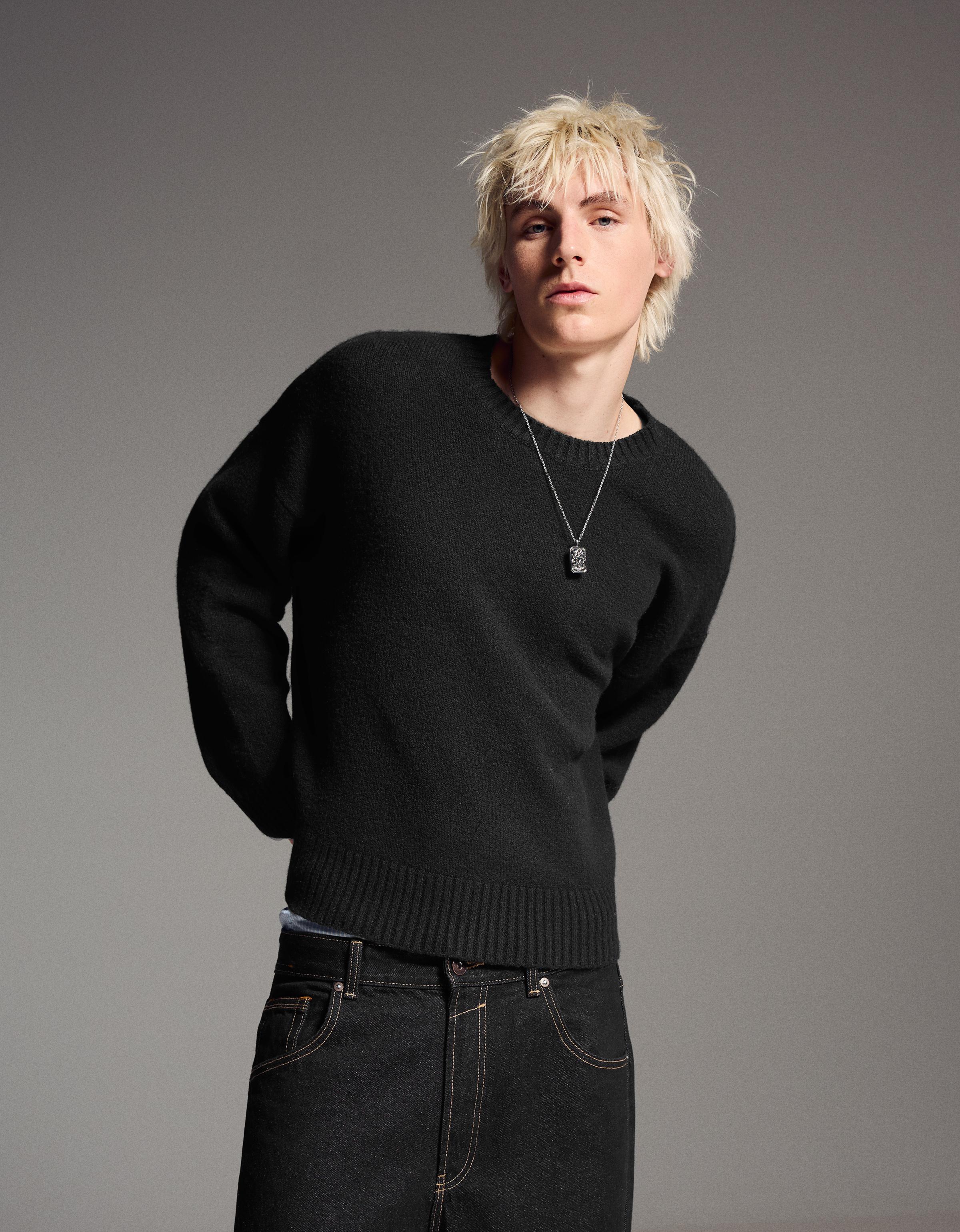 Bisiklet yaka kazak - Görsel 20