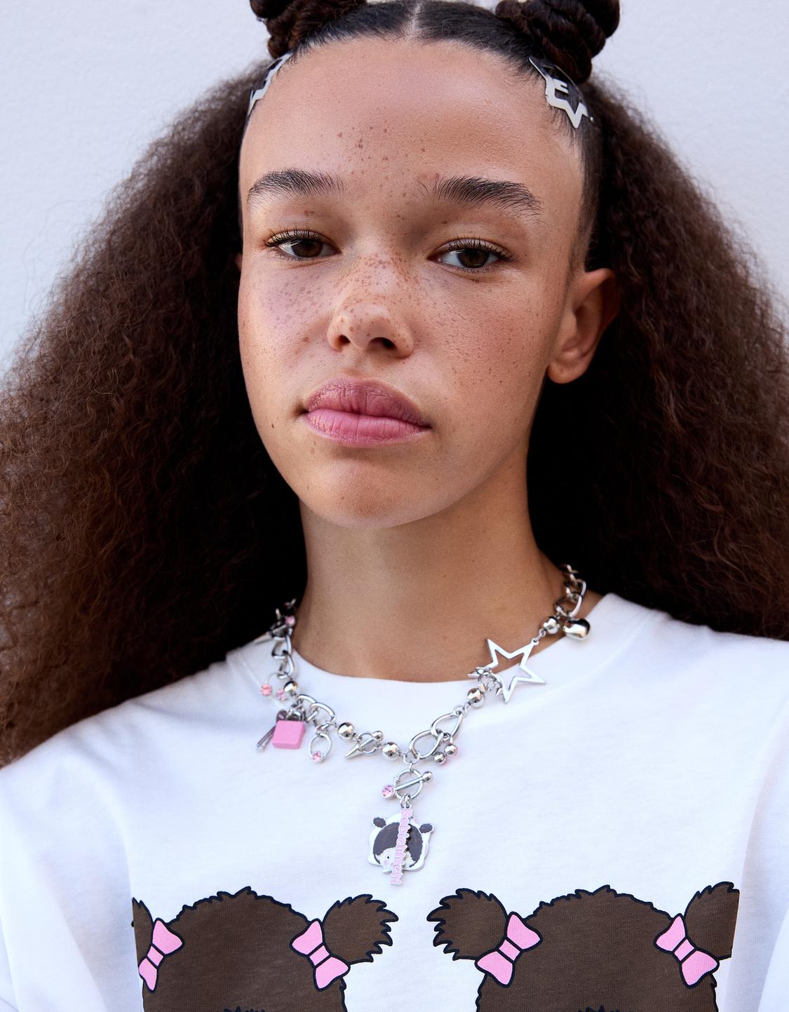 Monchhichi necklace