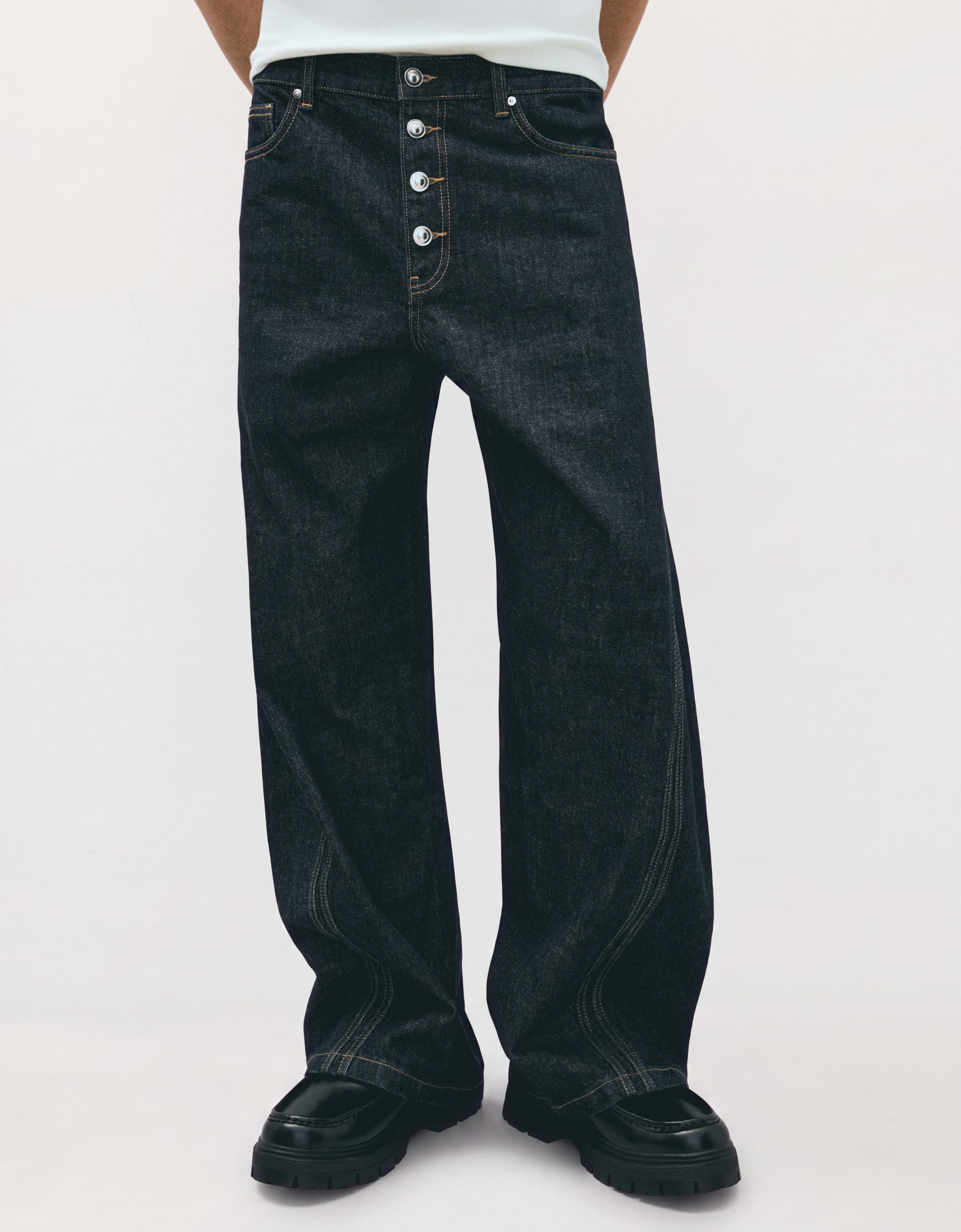 Boot-cut jeans — Navy