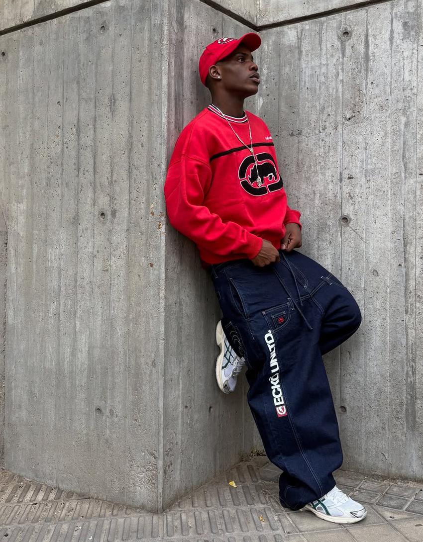 Sudadera Ecko Unltd-Rojo