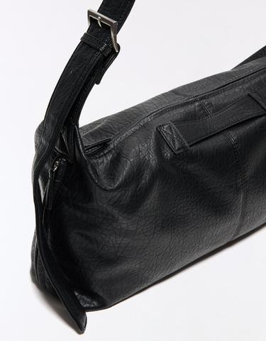 Rectangular bucket bag — Black 4