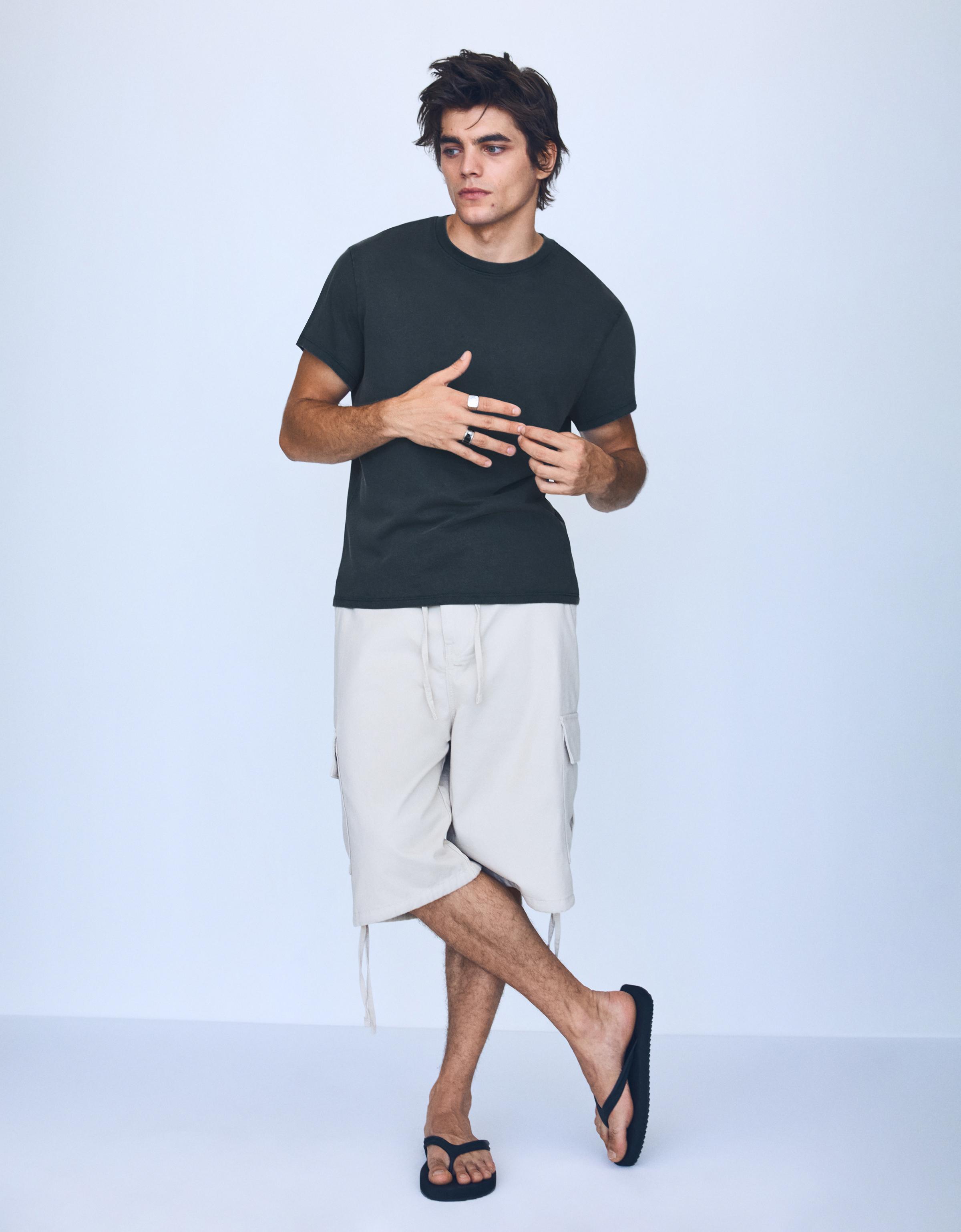 Short sleeve T-shirt — Dark blue