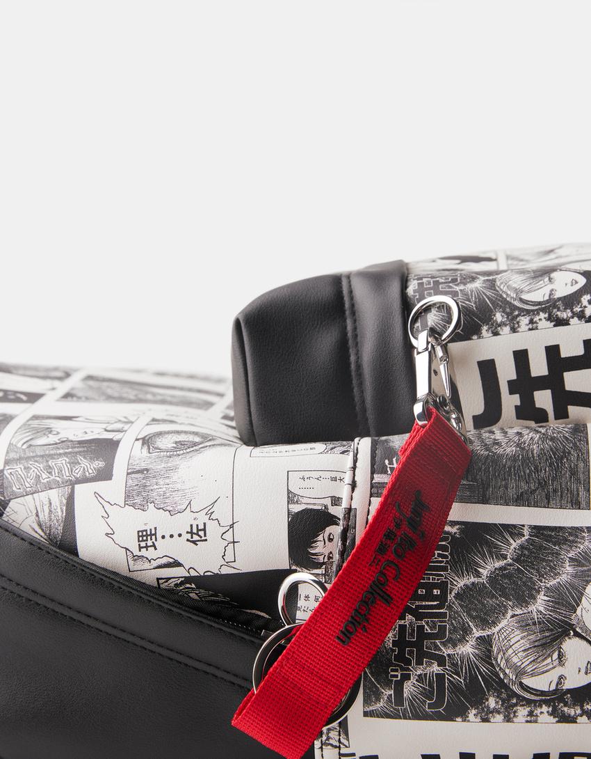 Sac à dos imprimé Junji Ito Collection-Noir-2