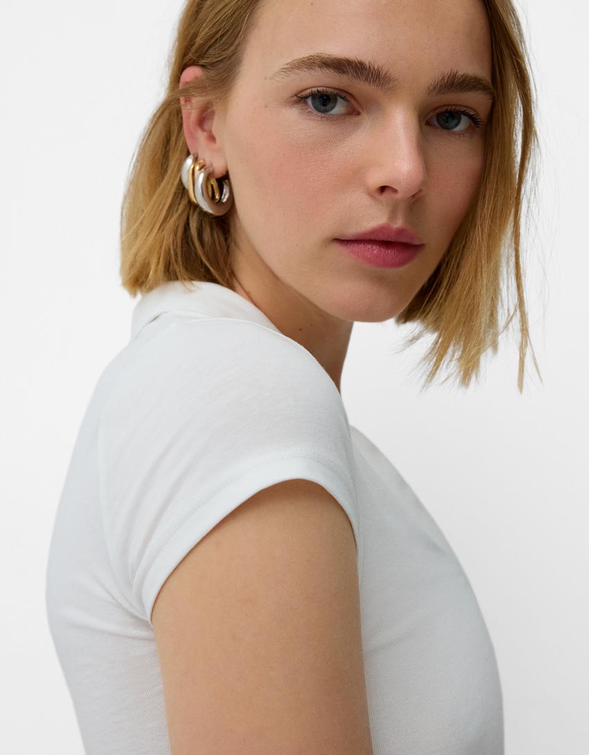 Lot de 6 boucles d'oreilles créoles-Or-3