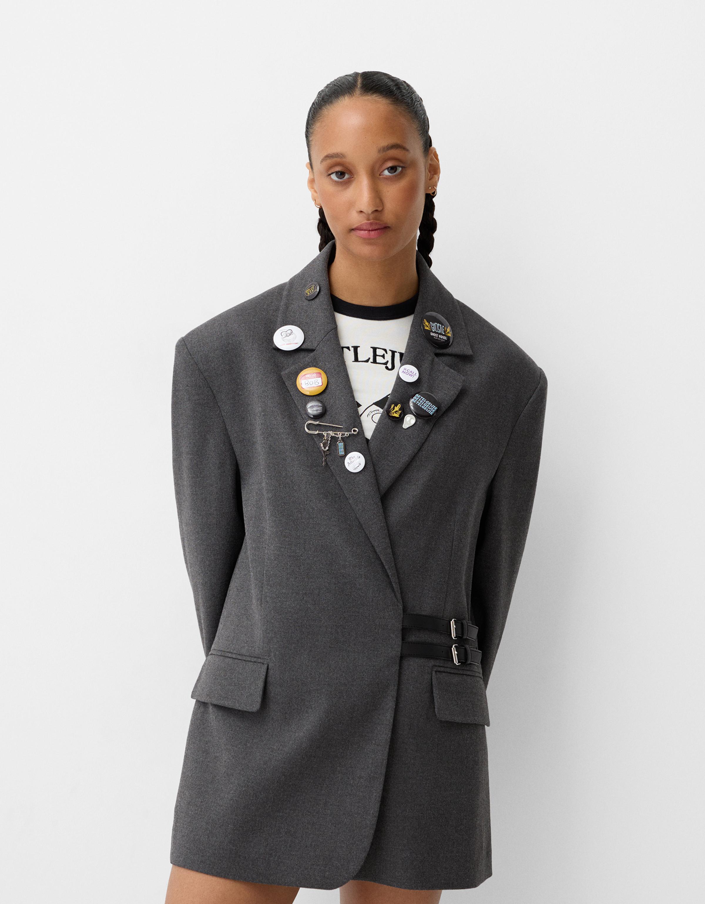 Veste blazer bershka sale