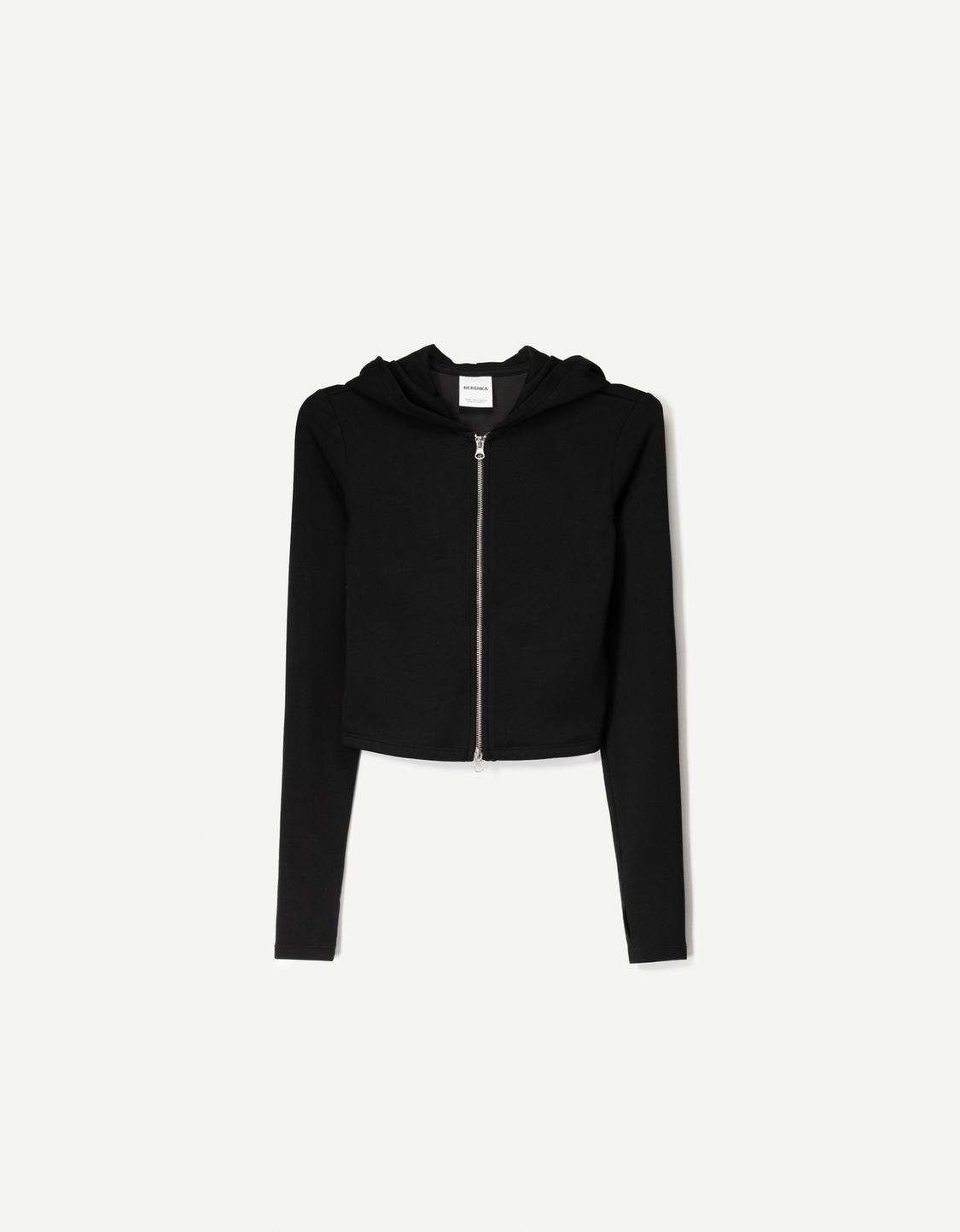 Zip-up hoodie