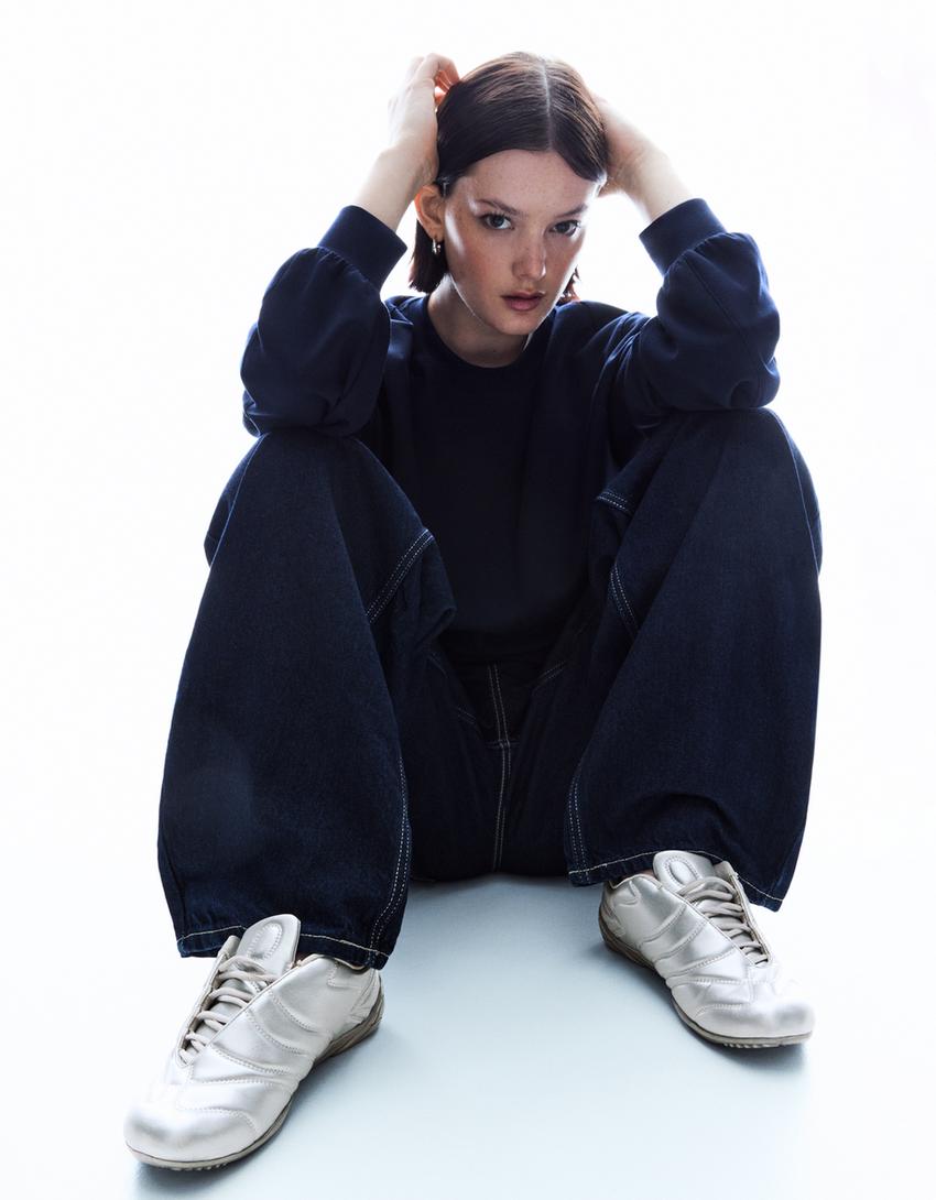 Futbol spor ayakkabısı-Gri