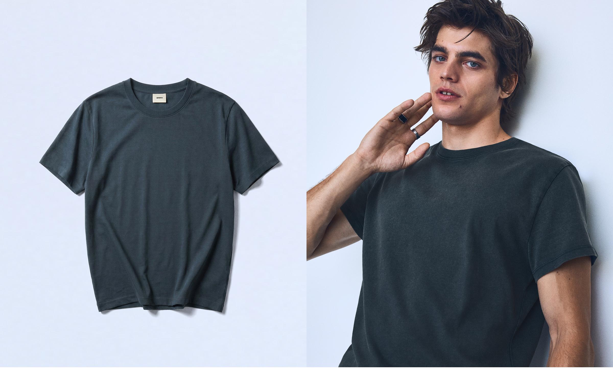 Short sleeve T-shirt — Dark blue