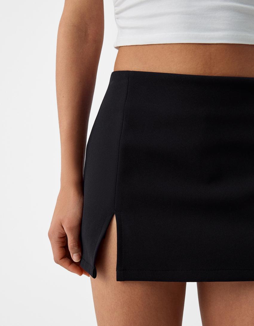 Jupe-culotte tailoring-Noir-7