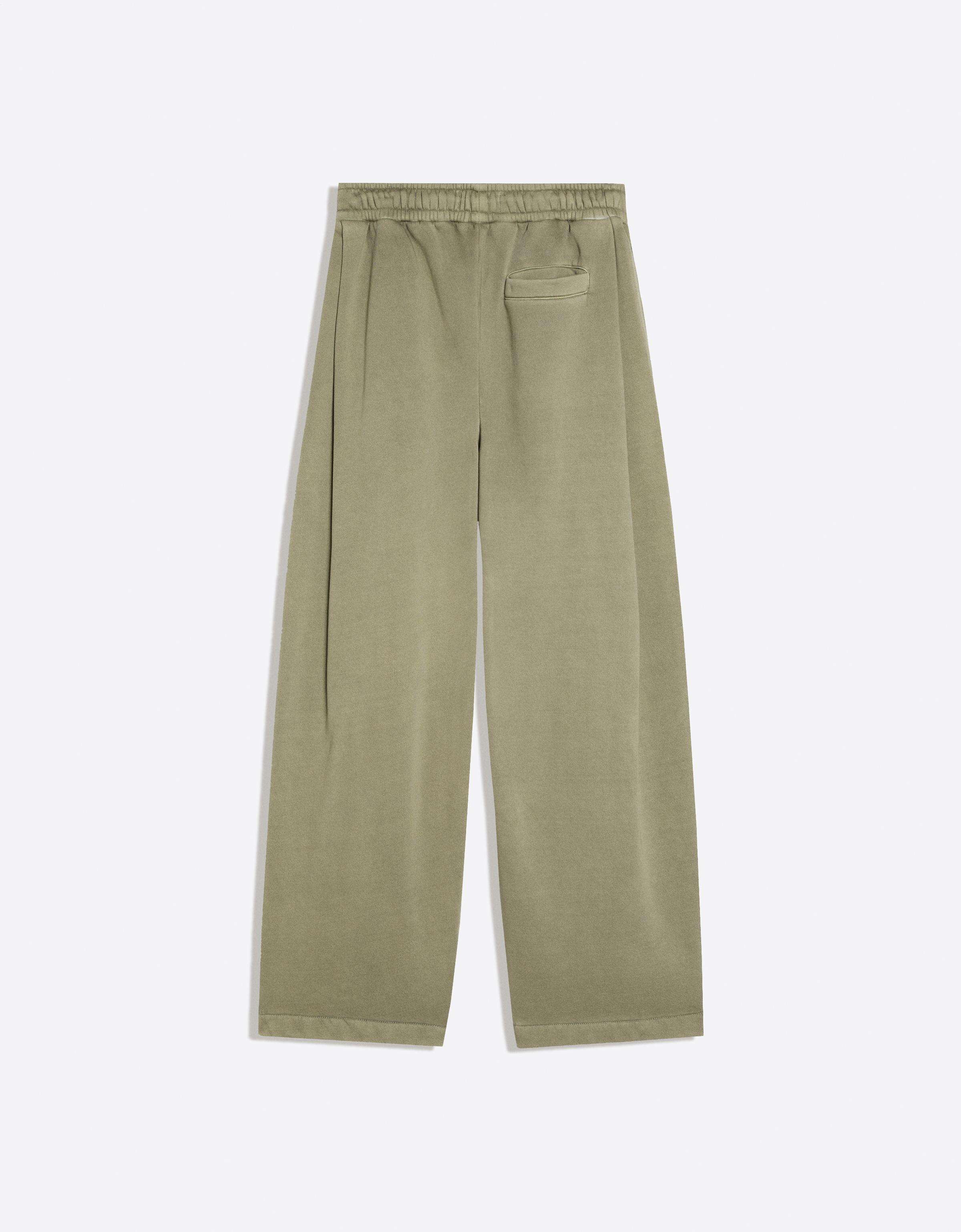 Balloon trousers with washed effect — Khaki