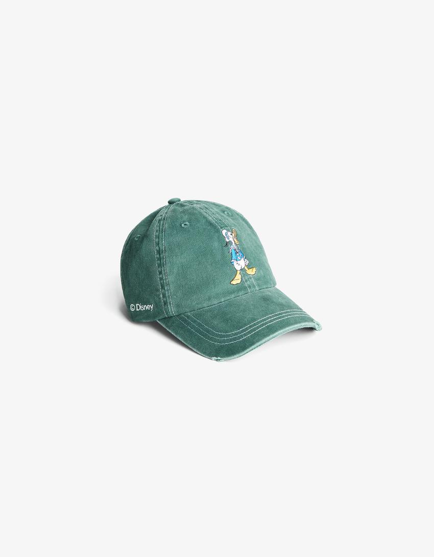 CASQUETTE DONALD DUCK BRODERIE IMPRIMÉ-Vert