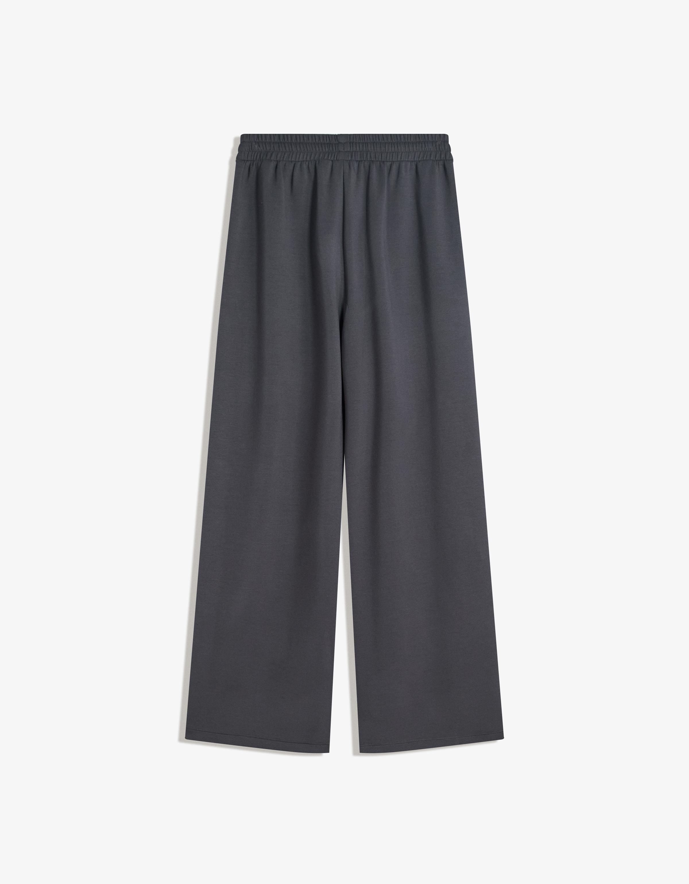 Yumuşak dokulu geniş paça pantolon - Görsel 165