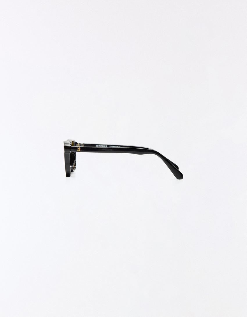 Plastic sunglasses-Yellow