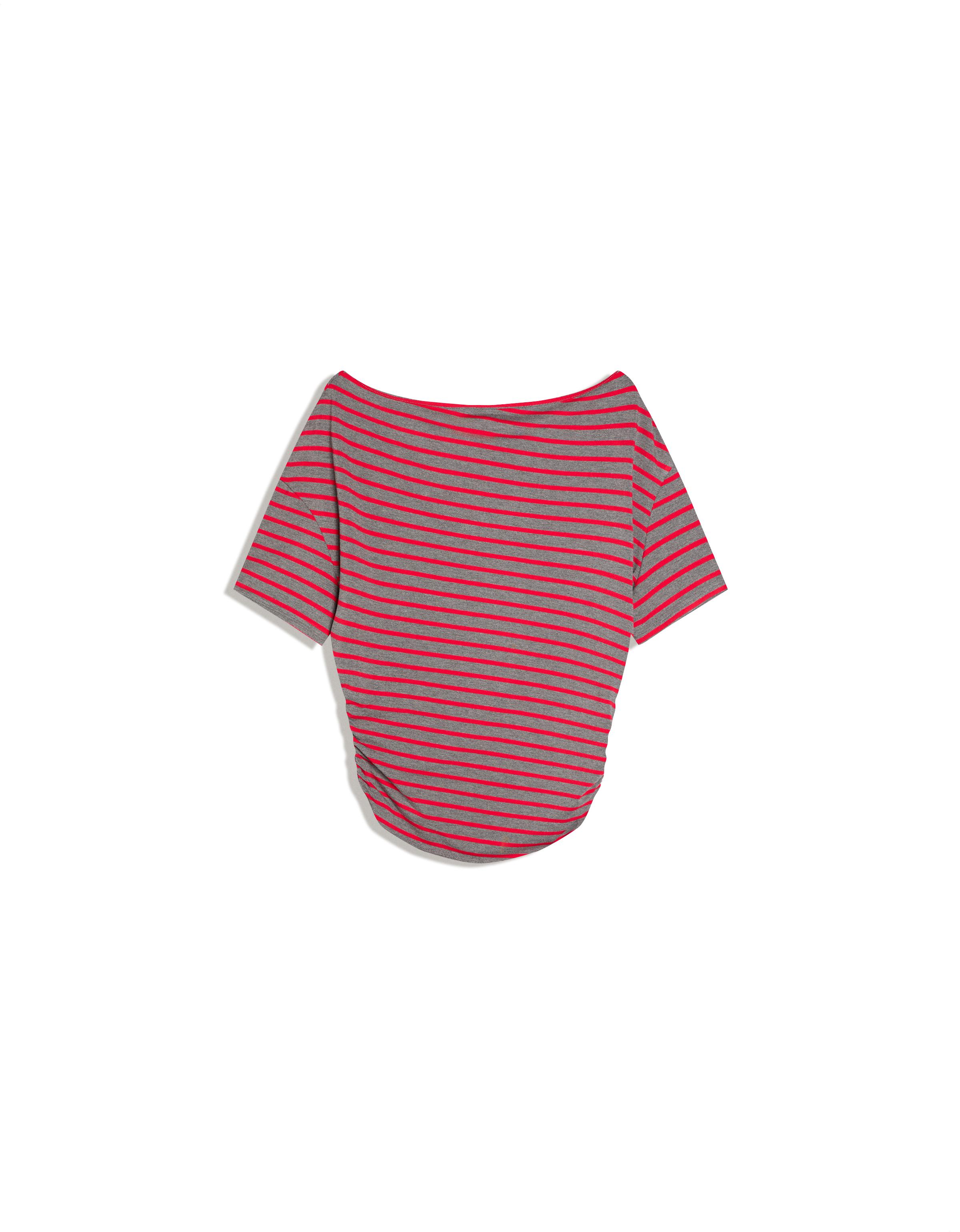 Asimetrik kısa kollu tişört - Görsel 101