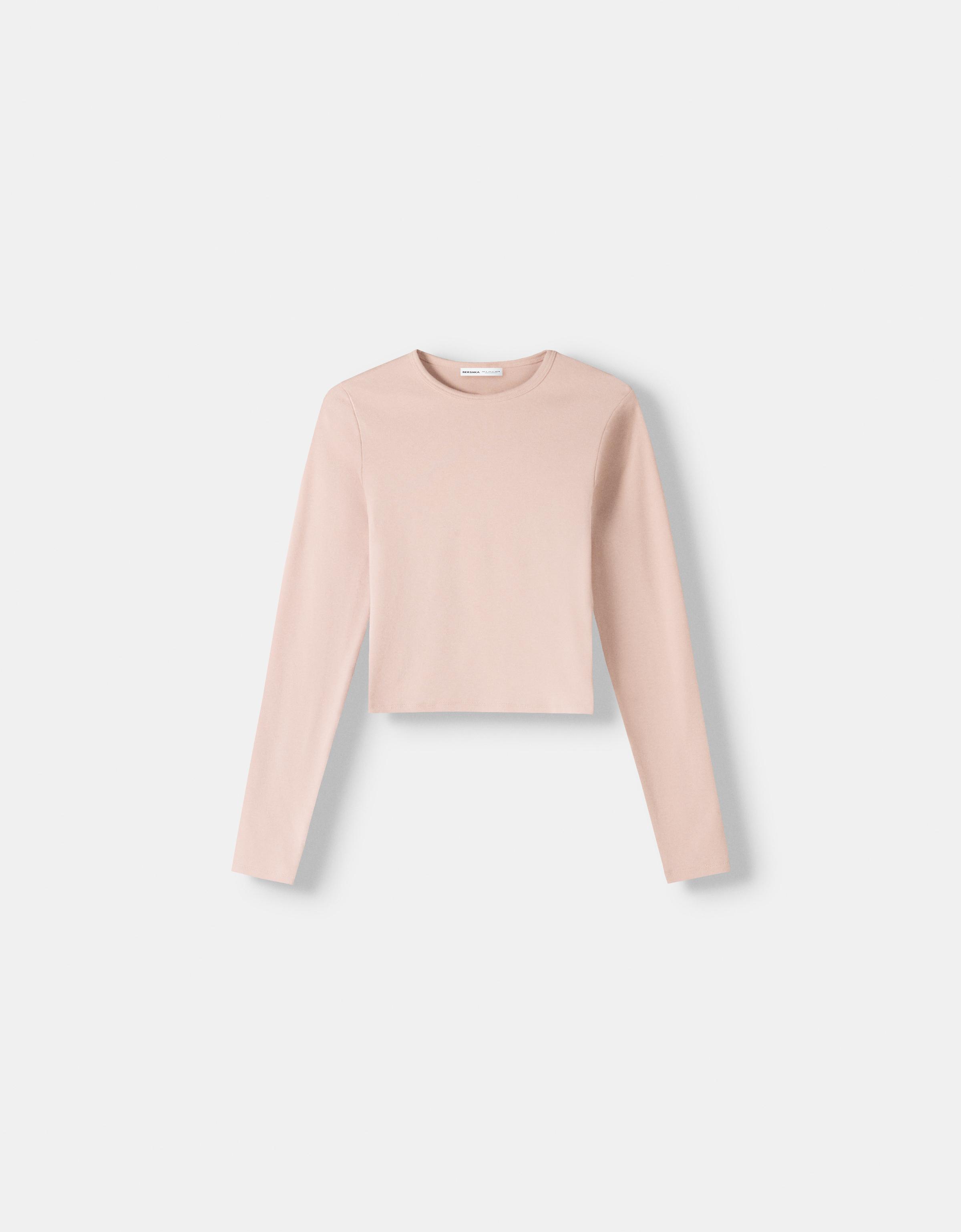 Long sleeve T-shirt - T-shirts - BSK Teen | Bershka