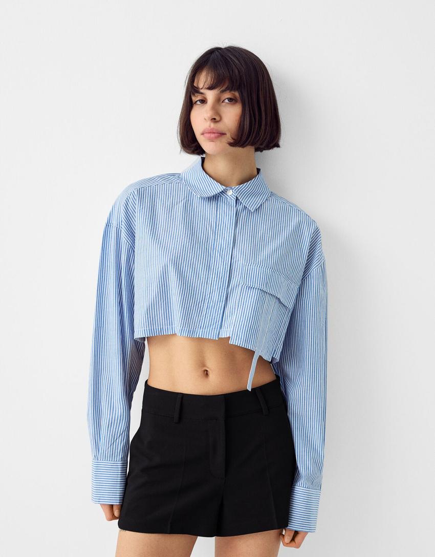 Short tailleur-Noir-1