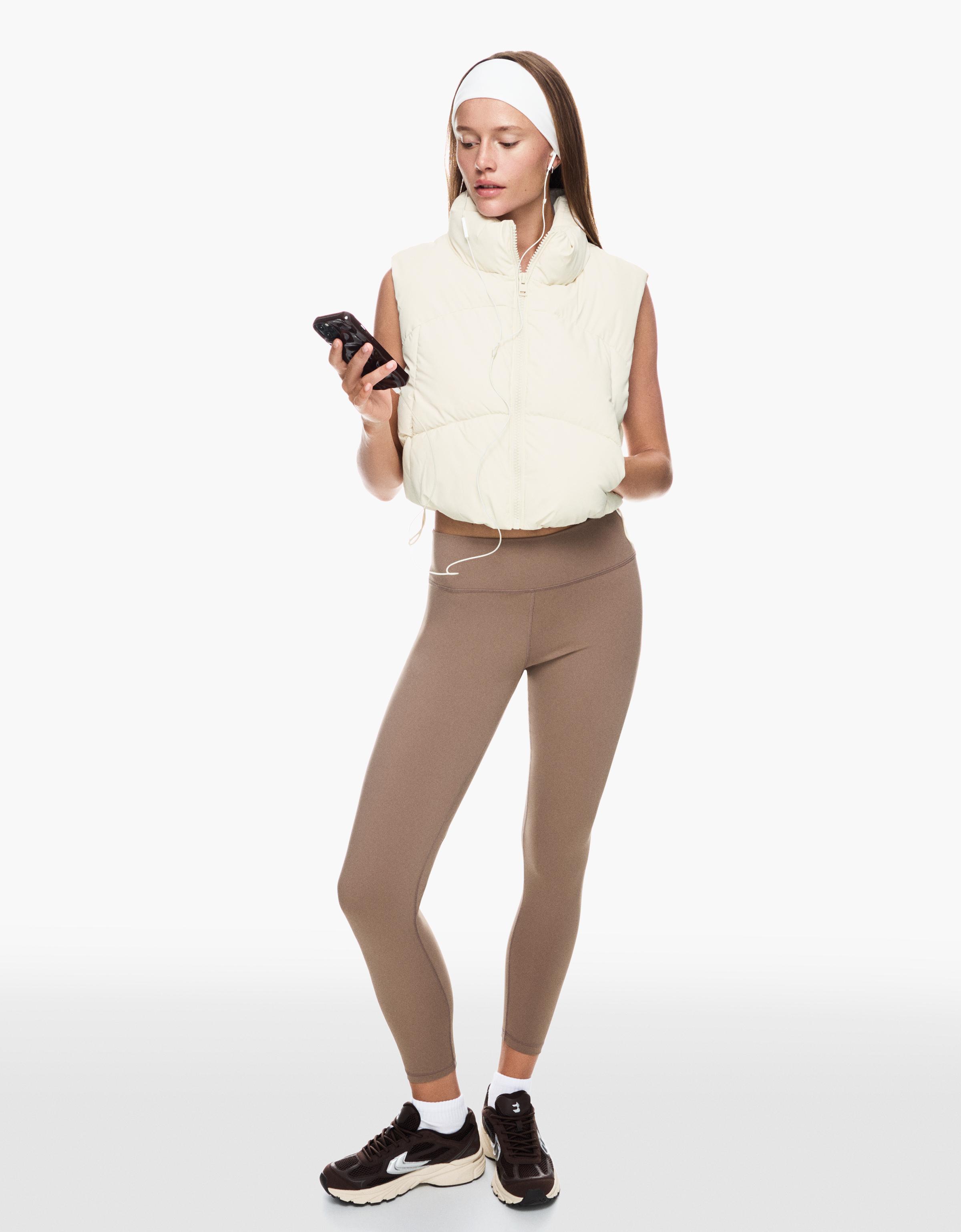 Cropped vest — White