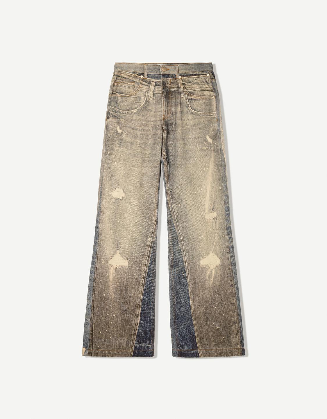 CA7RIEL & Paco Amoroso flared baggy jeans