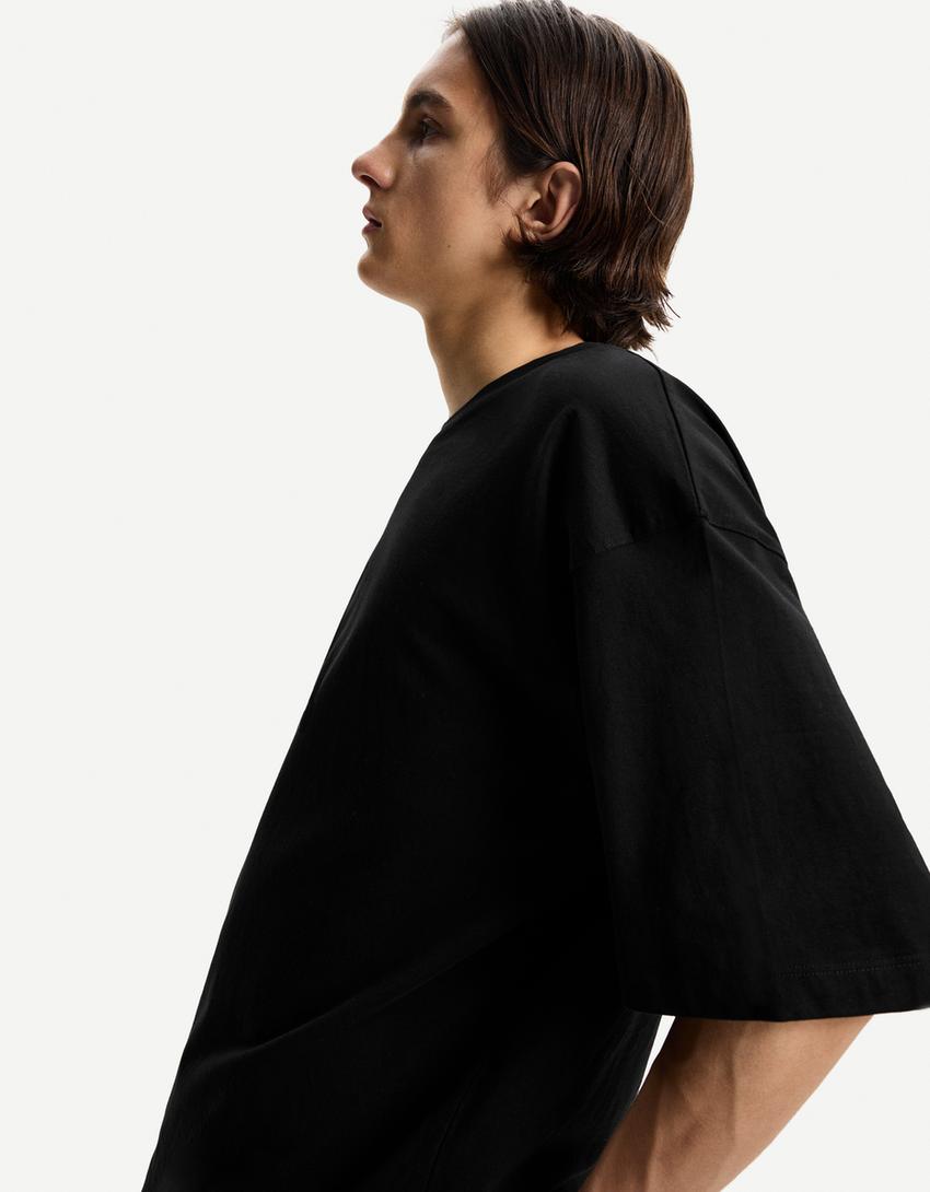 Oversize short sleeve T-shirt