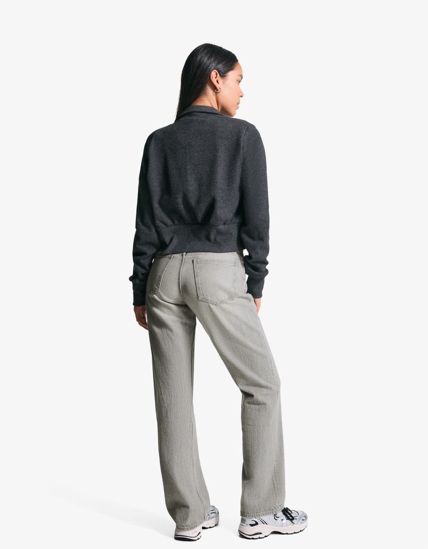 Boyfriend jeans-Grey