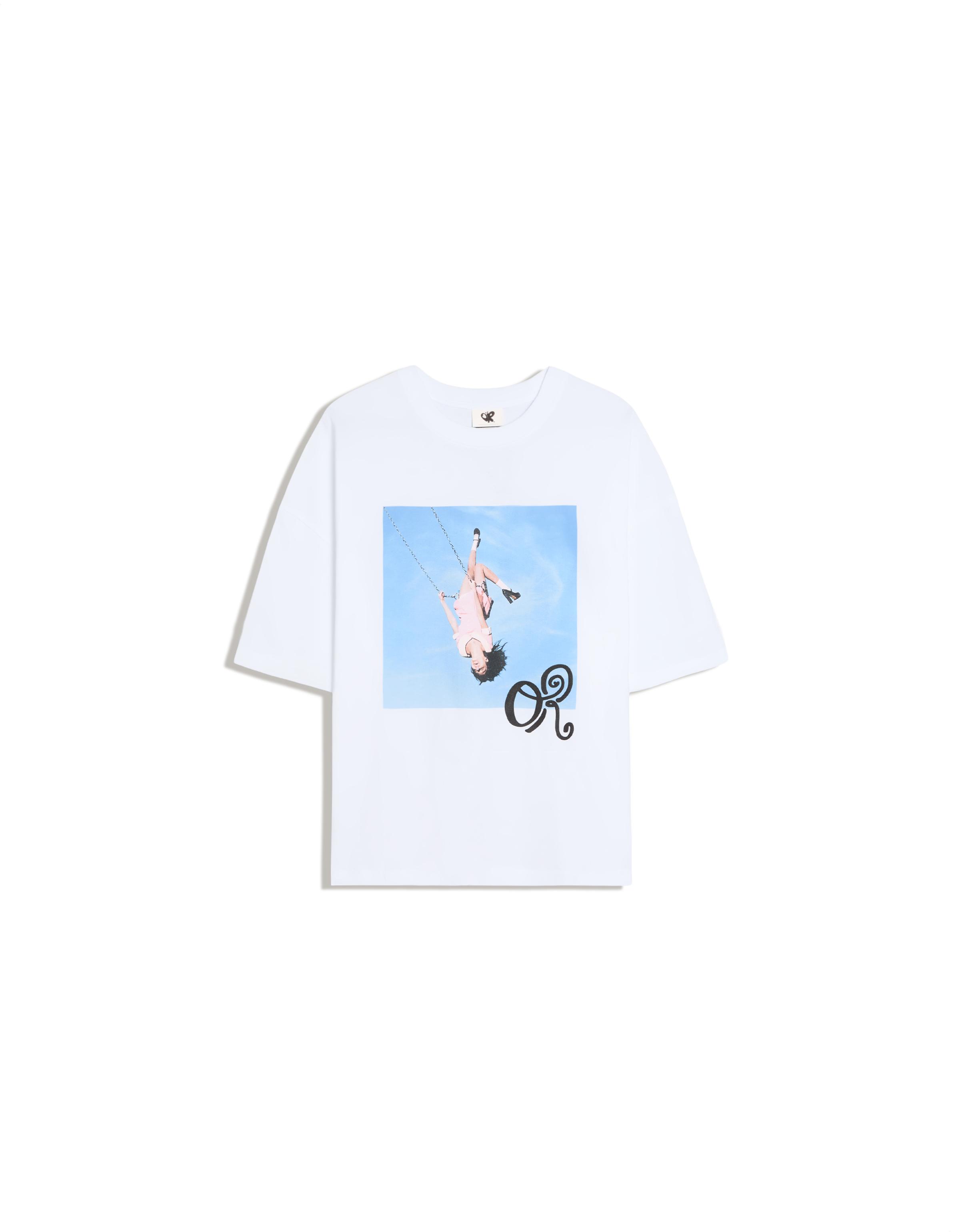 OLIVIA RODRIGO oversize T-shirt — Off white
