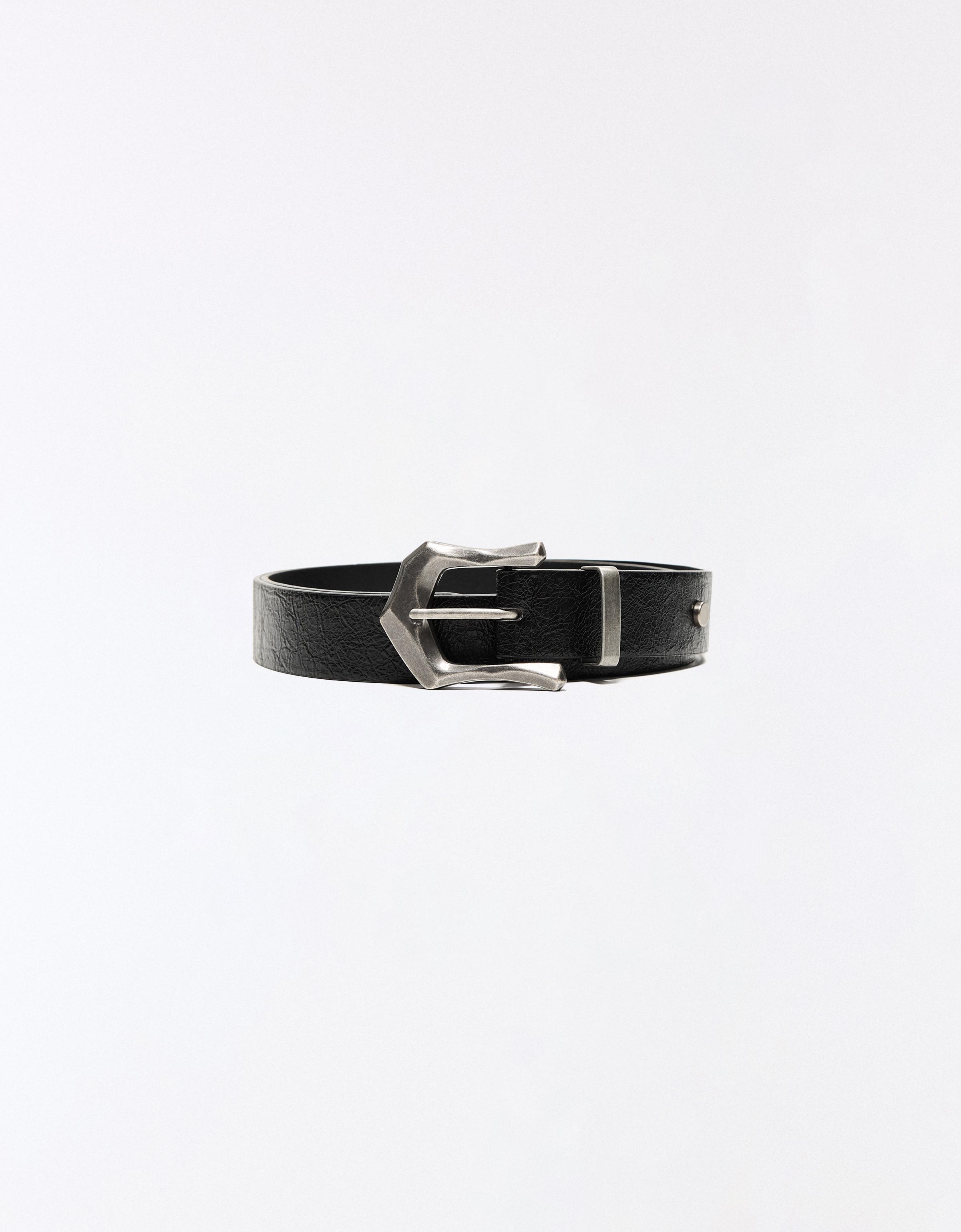Buckle belt — Black