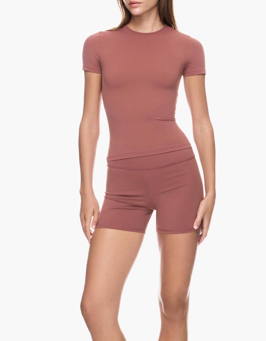 Short ciclista quick dry & breathable-Taronja-2